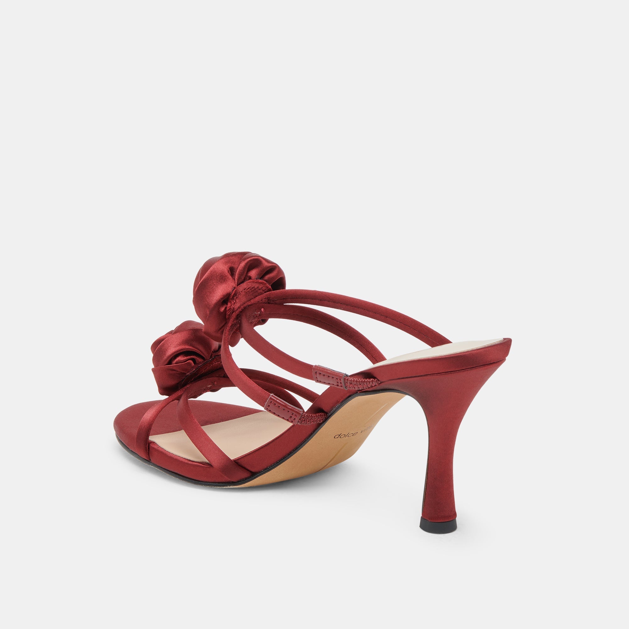 Dolce Vita SHOES | LINZY HEELS WINE SATIN
 – Dolce Vita
