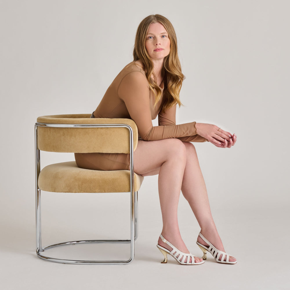 Dolce Vita SHOES | SICILY HEELS WHITE WOVEN LEATHER
 – Dolce Vita