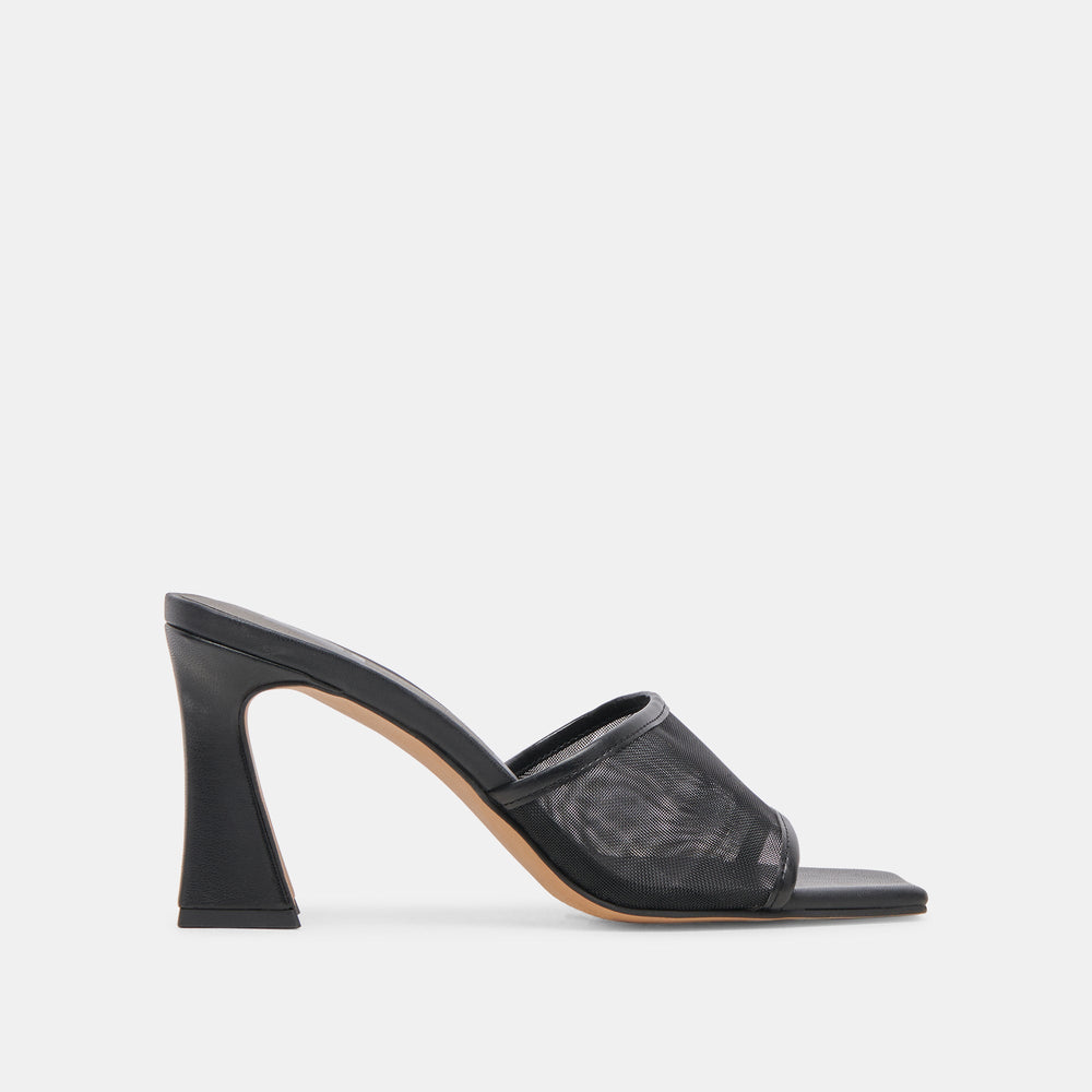 Dolce Vita SHOES | NARDA HEELS ONYX MESH
 – Dolce Vita