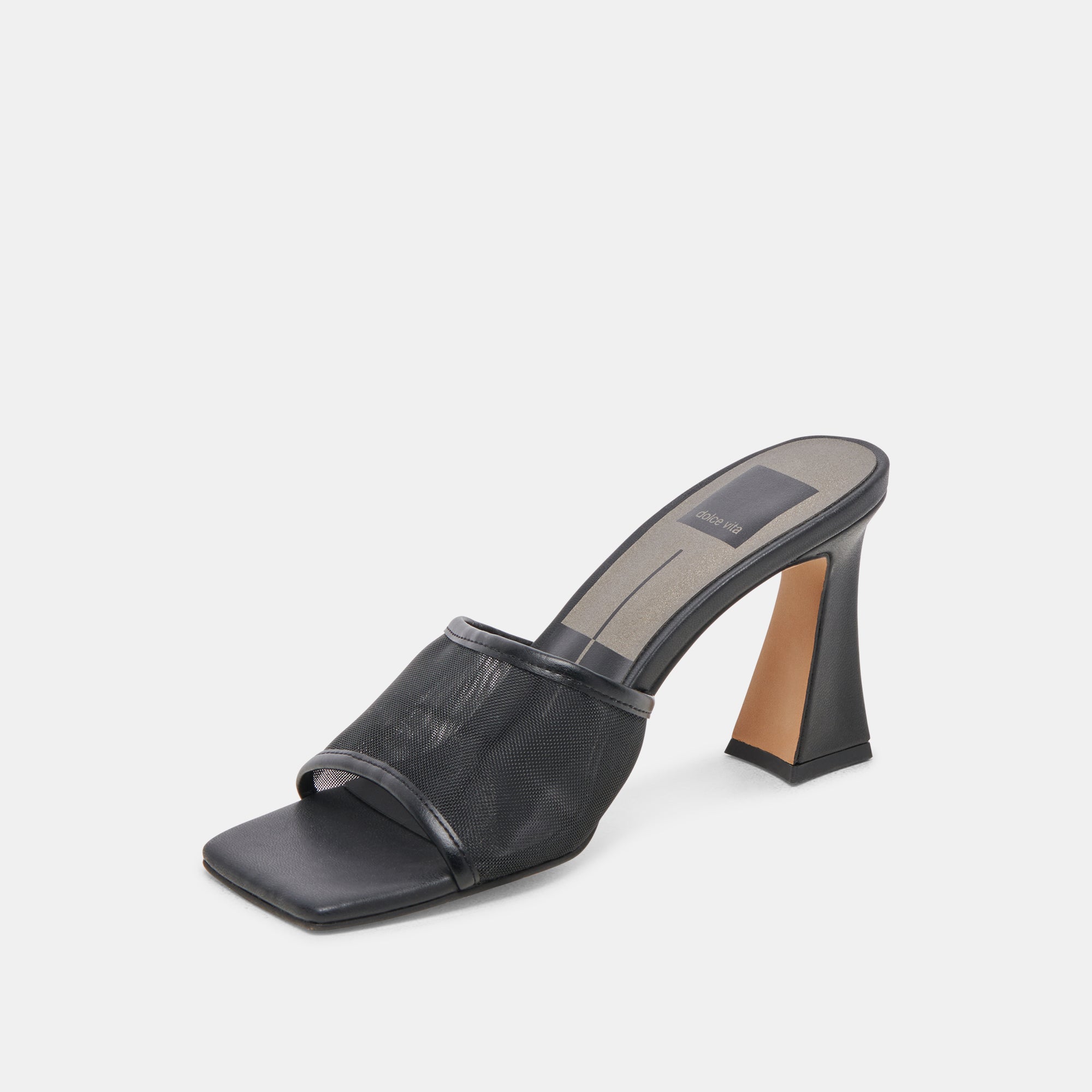 Dolce Vita SHOES | NARDA HEELS ONYX MESH
 – Dolce Vita