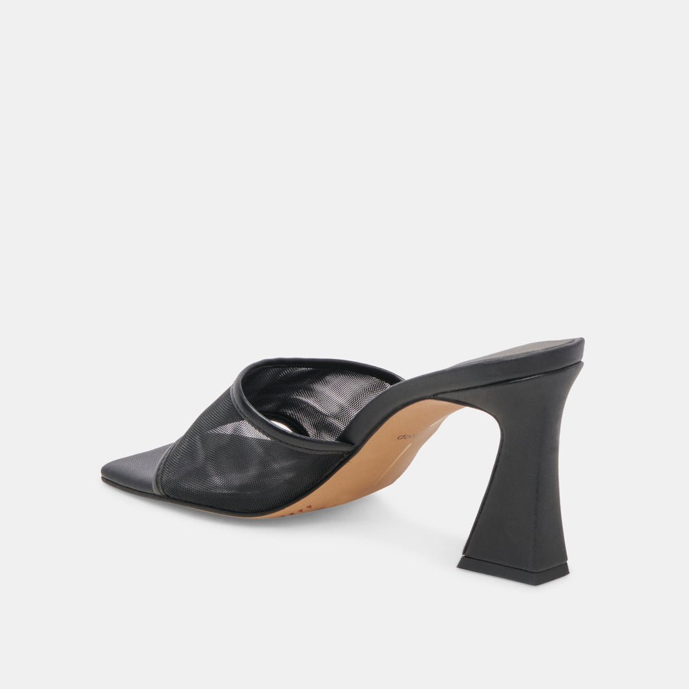 Dolce Vita SHOES | NARDA HEELS ONYX MESH
 – Dolce Vita