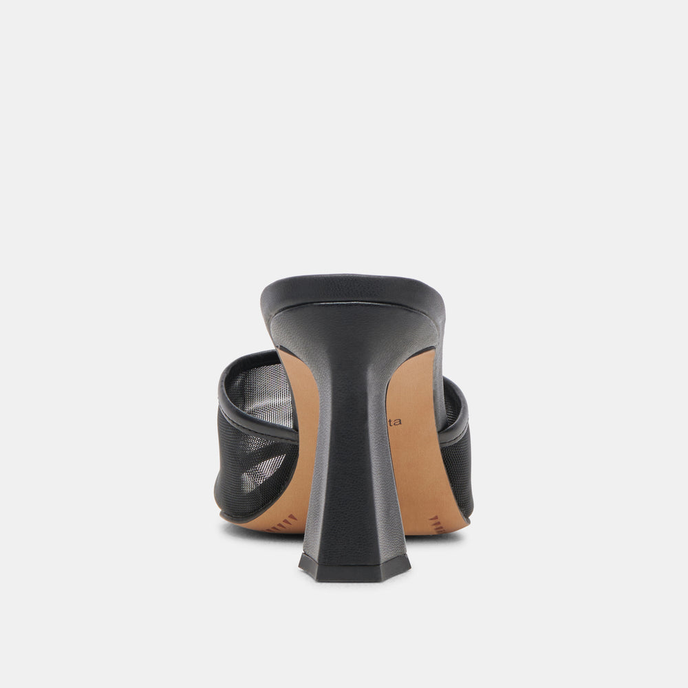 Dolce Vita SHOES | NARDA HEELS ONYX MESH
 – Dolce Vita