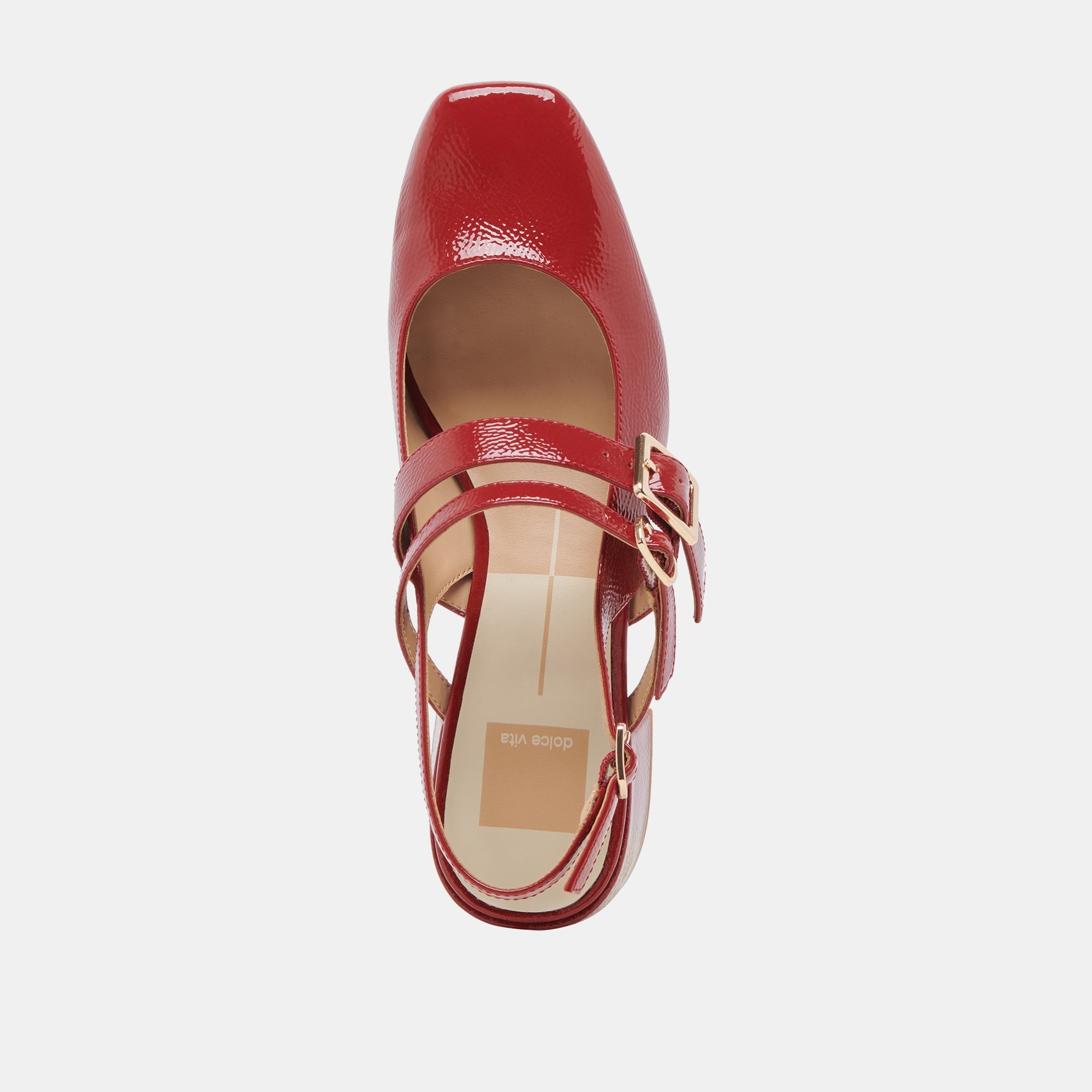 Dolce Vita SHOES | PATZY HEELS CRIMSON CRINKLE PATENT LEATHER
 – Dolce Vita