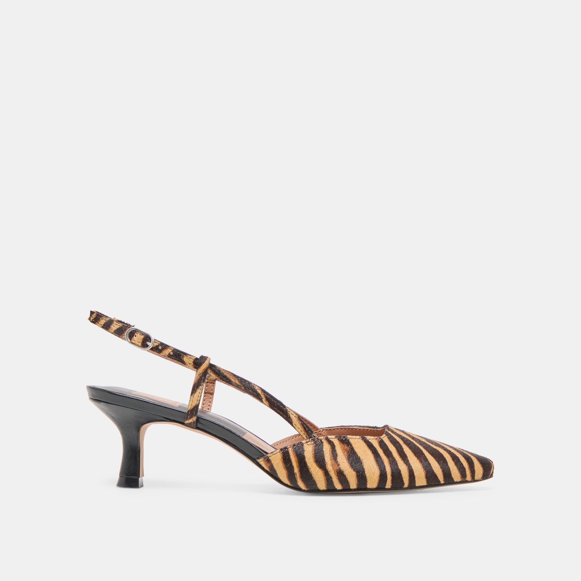 Dolce Vita SHOES | Odela Tiger Calf Hair Heels