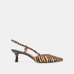 Dolce Vita SHOES | Odela Tiger Calf Hair Heels