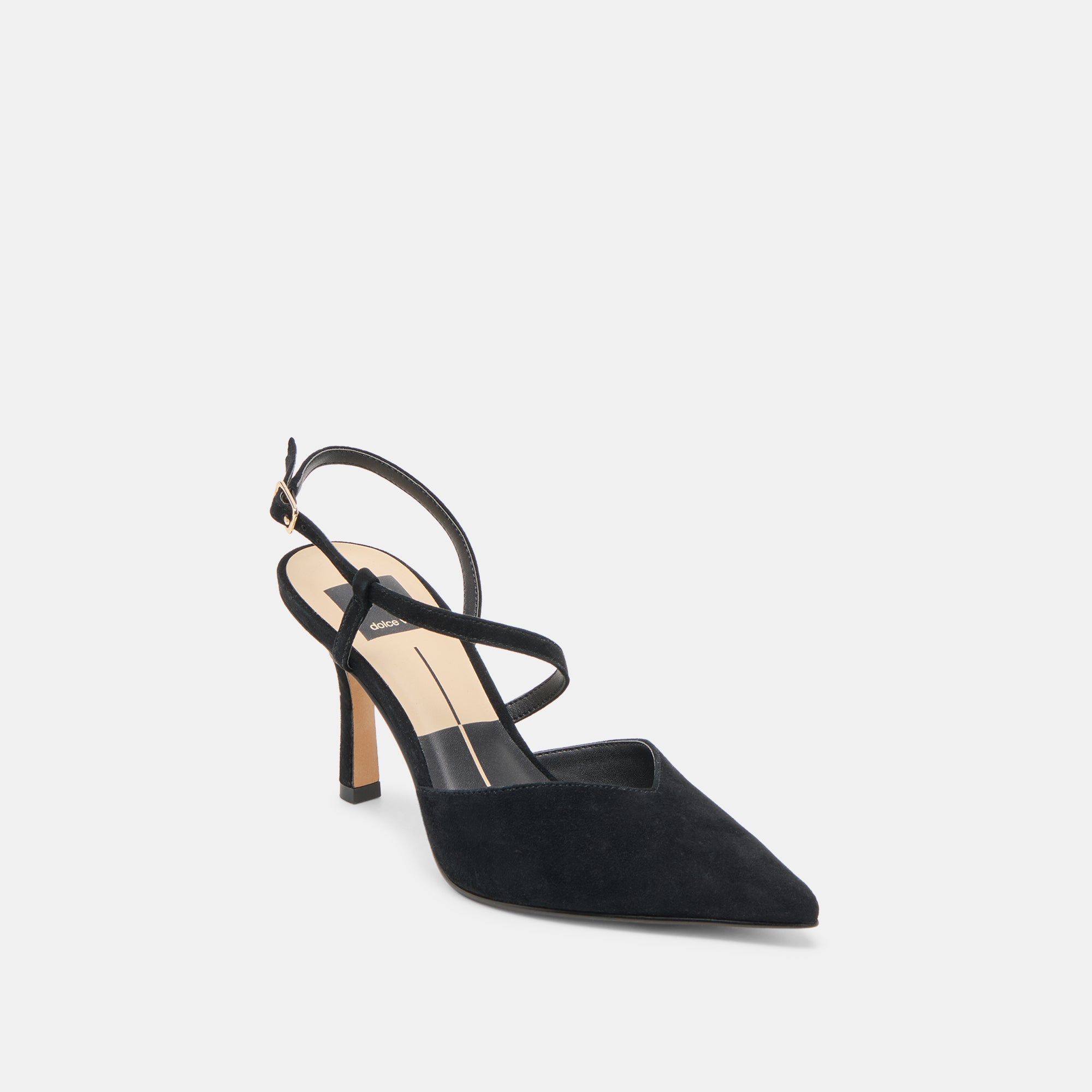 Dolce Vita SHOES | Kamra Onyx Suede Heels