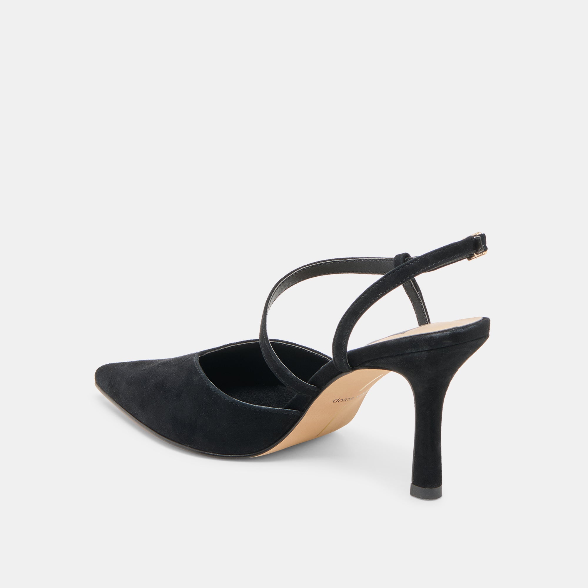 Dolce Vita SHOES | Kamra Onyx Suede Heels