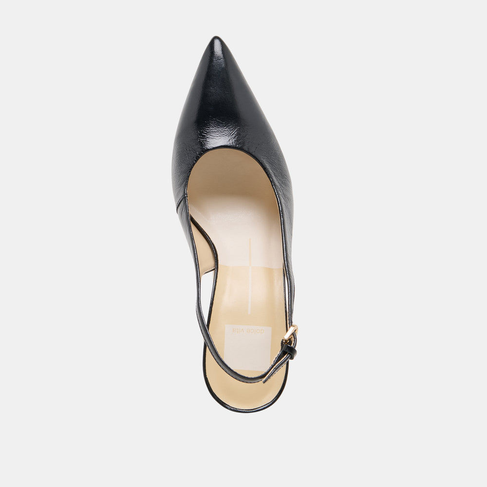 Dolce Vita SHOES | ELASI HEELS BLACK LEATHER
 – Dolce Vita