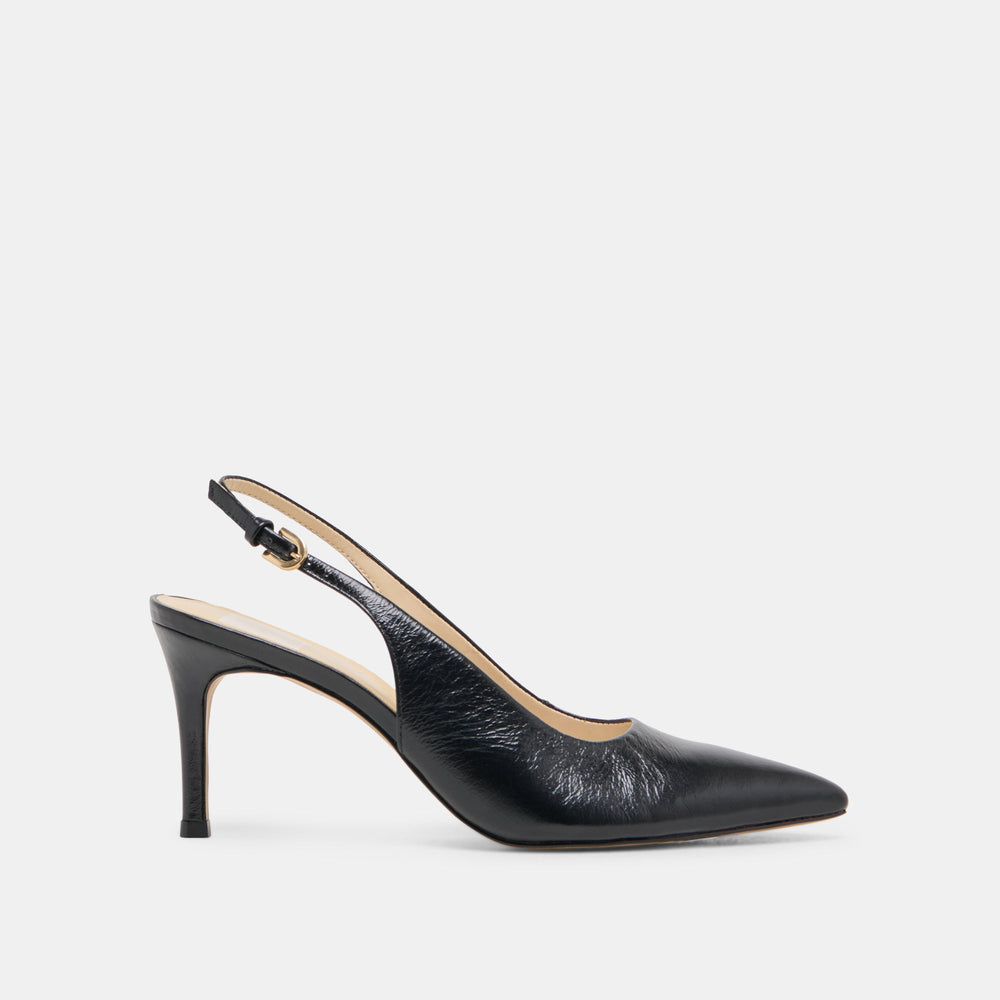 Dolce Vita SHOES | ELASI HEELS BLACK LEATHER
 – Dolce Vita