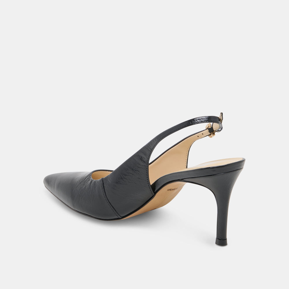 Dolce Vita SHOES | ELASI HEELS BLACK LEATHER
 – Dolce Vita