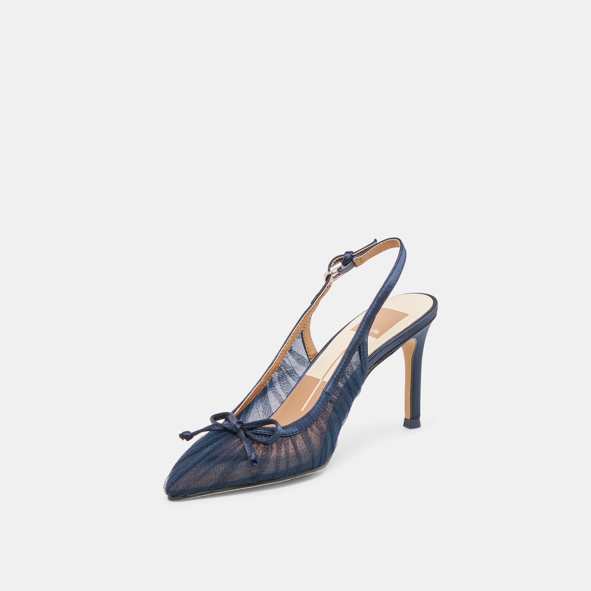 Dolce Vita SHOES | Yela Navy Tulle Heels