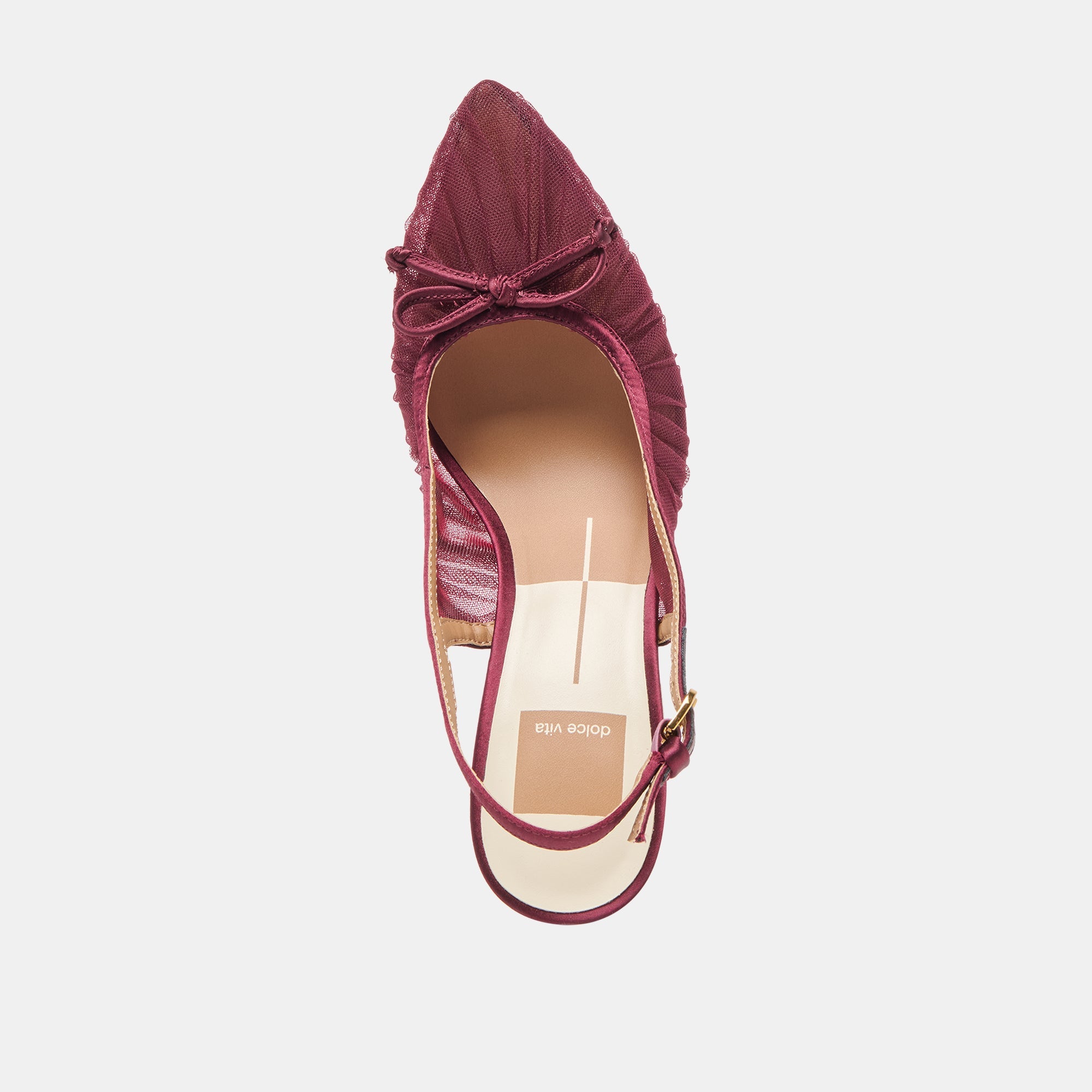 Dolce Vita SHOES | Yela Cranberry Tulle Heels
