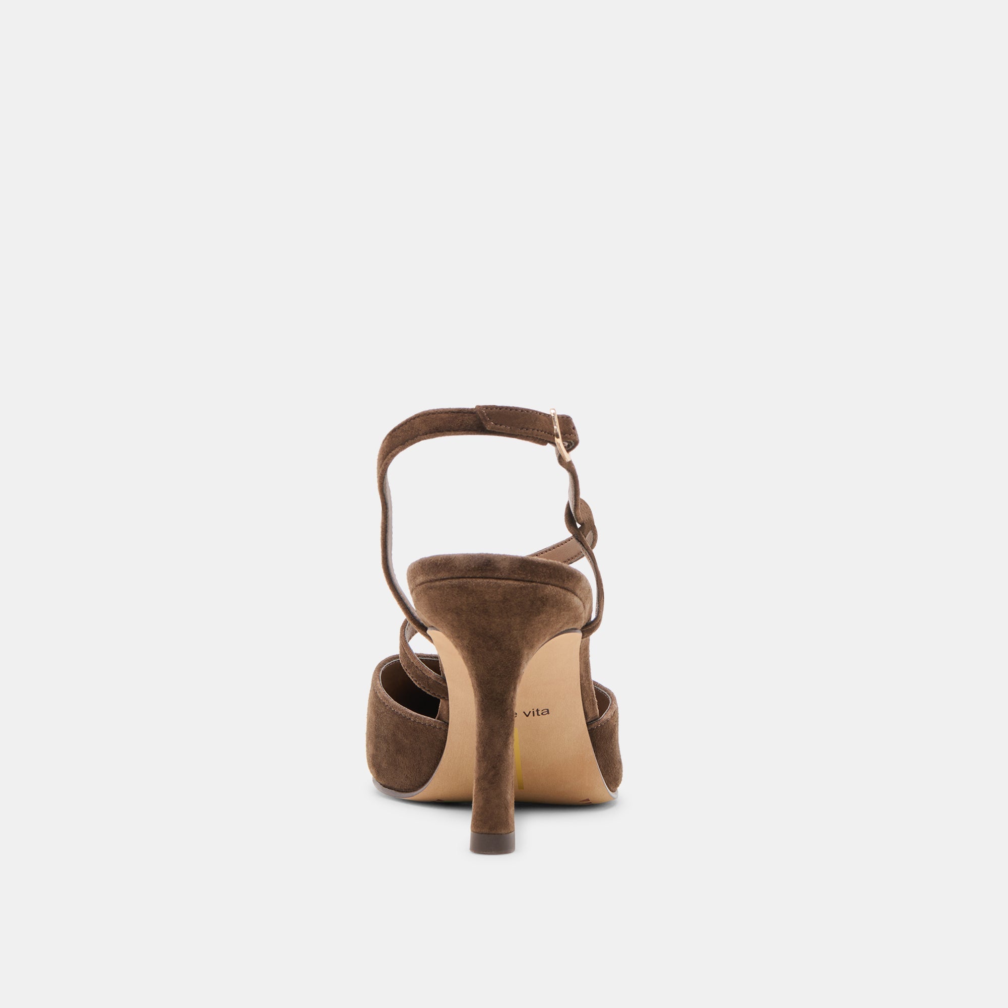 Dolce Vita SHOES | Kamra Dk Brown Suede Heels
