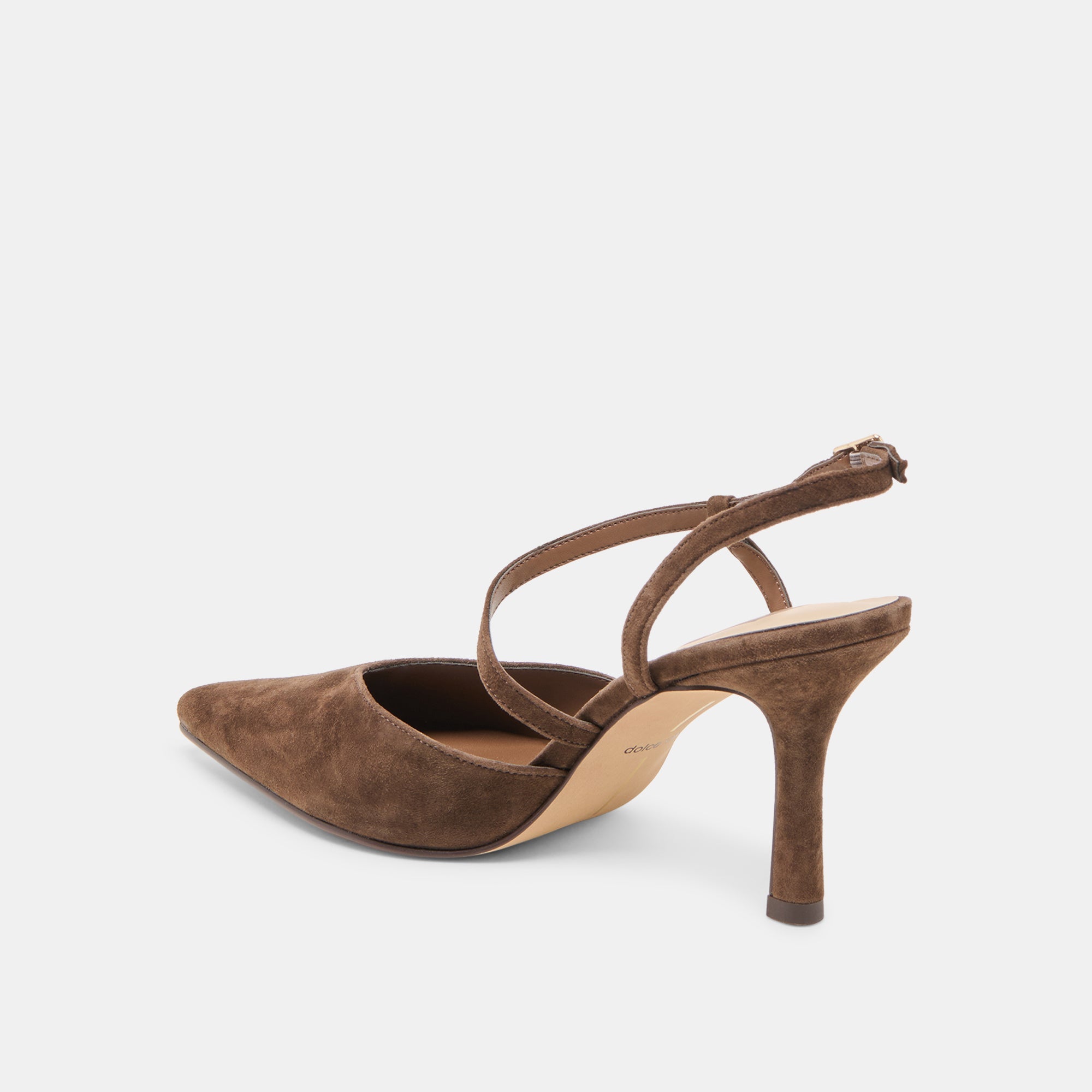 Dolce Vita SHOES | Kamra Dk Brown Suede Heels