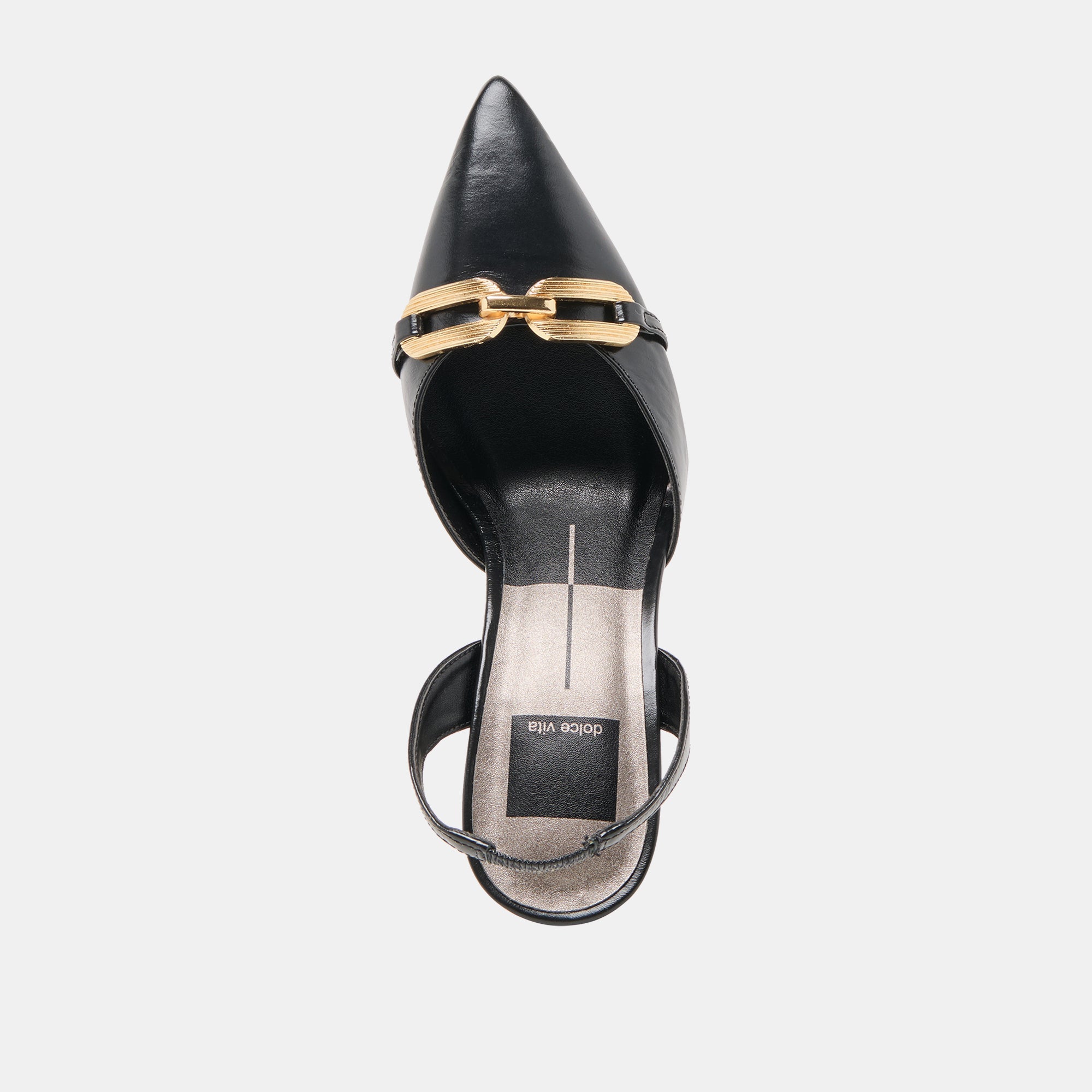 Dolce Vita SHOES | Malik Midnight Crinkle Patent Heels