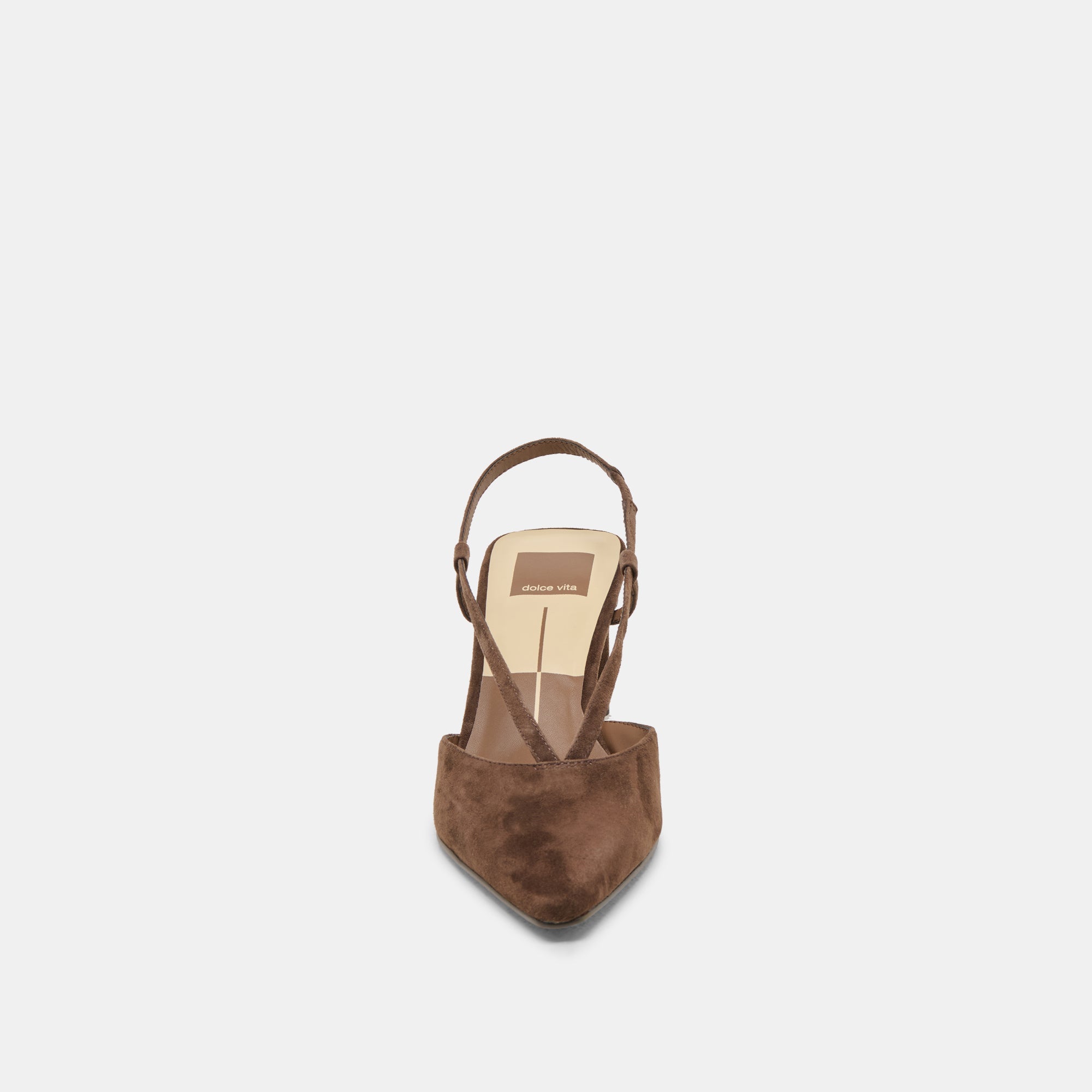 Dolce Vita SHOES | Ginay Dk Brown Suede Heels