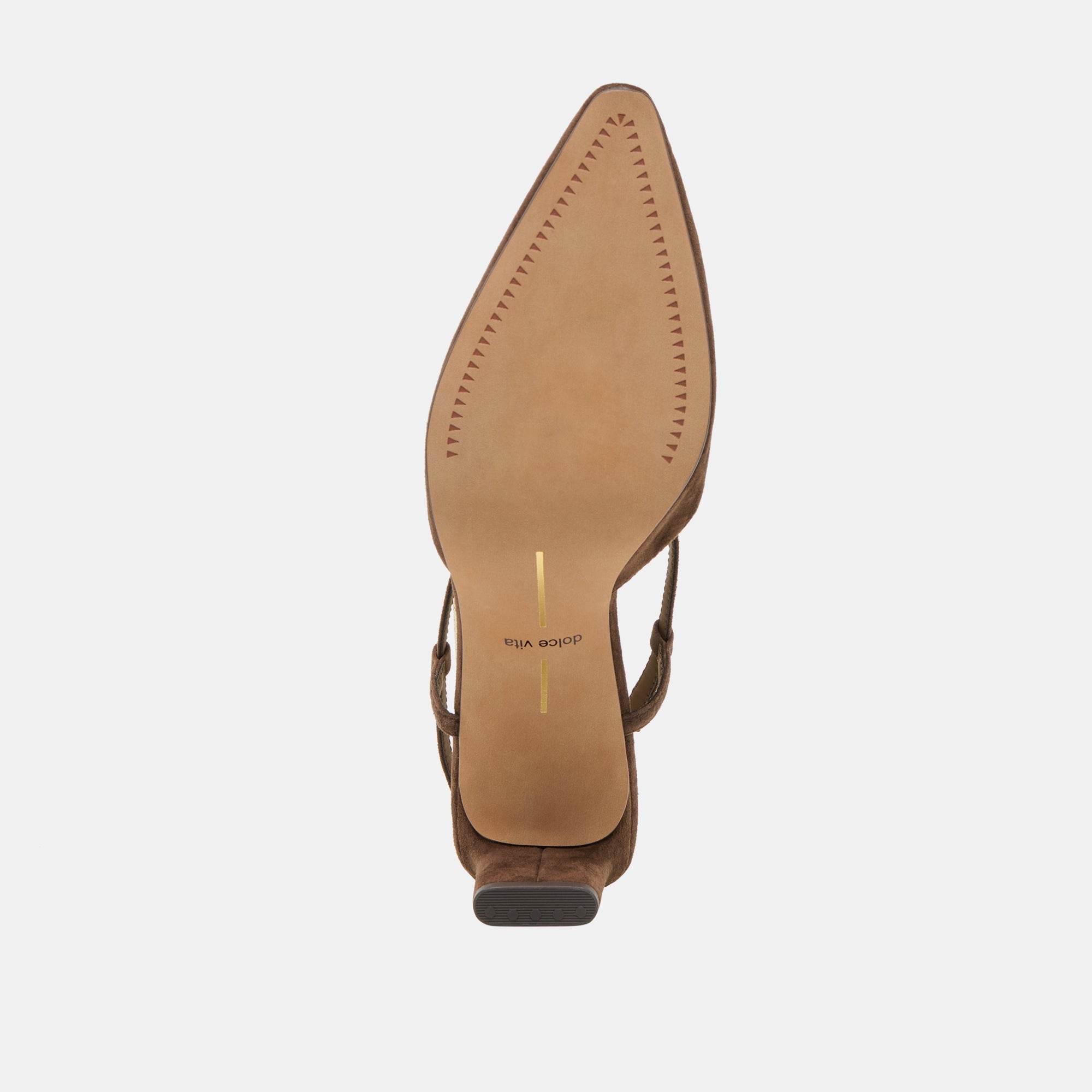 Dolce Vita SHOES | Ginay Dk Brown Suede Heels