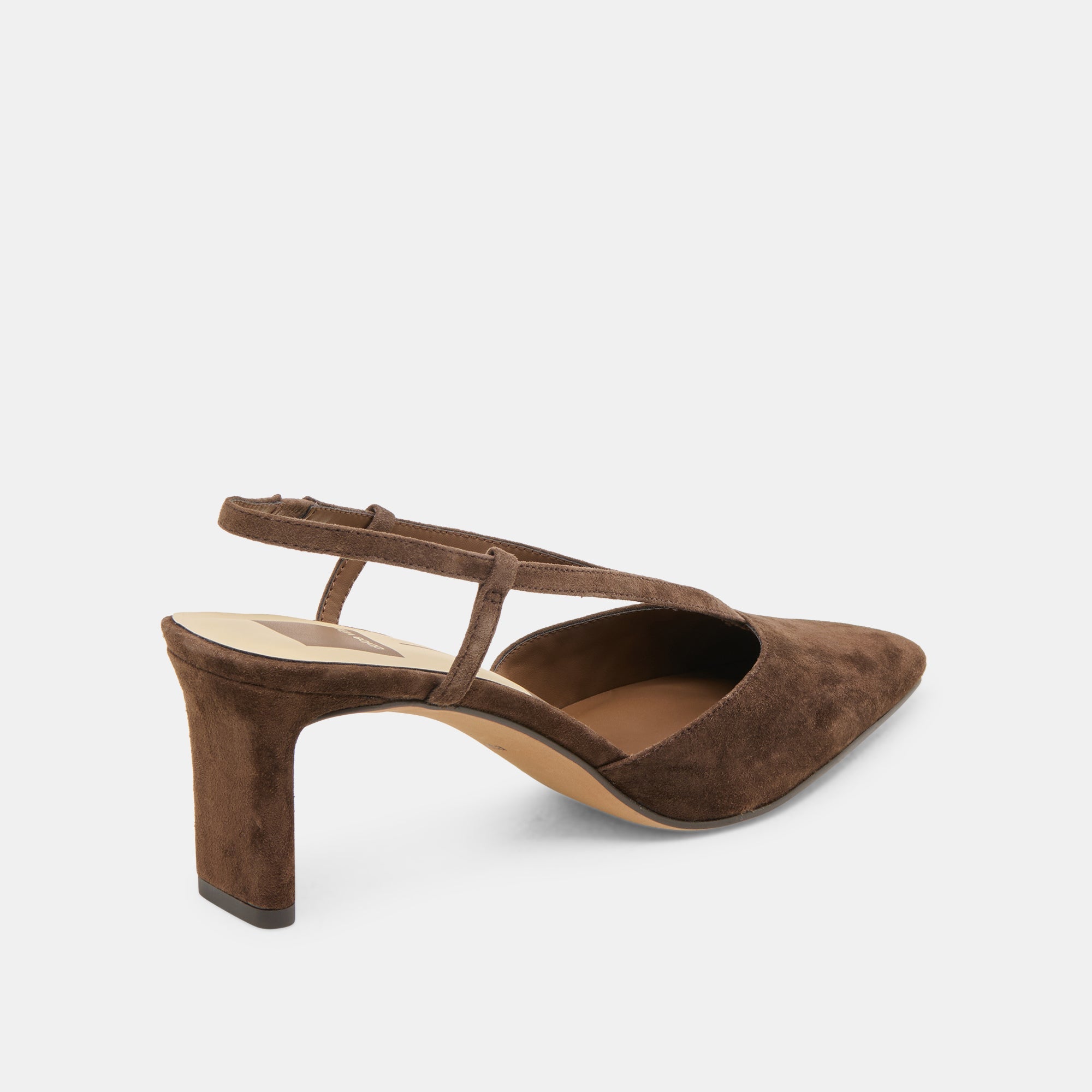 Dolce Vita SHOES | Ginay Dk Brown Suede Heels