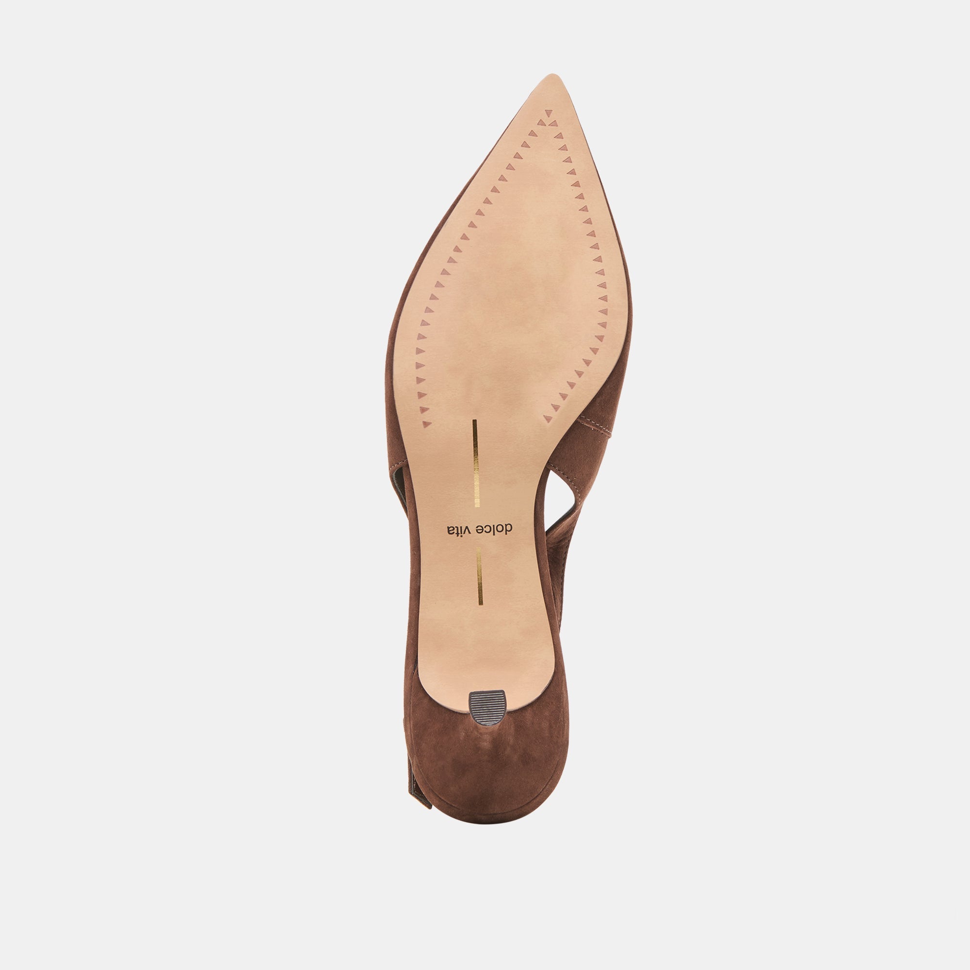 Dolce Vita SHOES | Alenna Dk Brown Suede Heels
