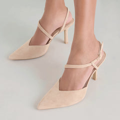 Dolce Vita SHOES | Kamra Camel Suede Heels