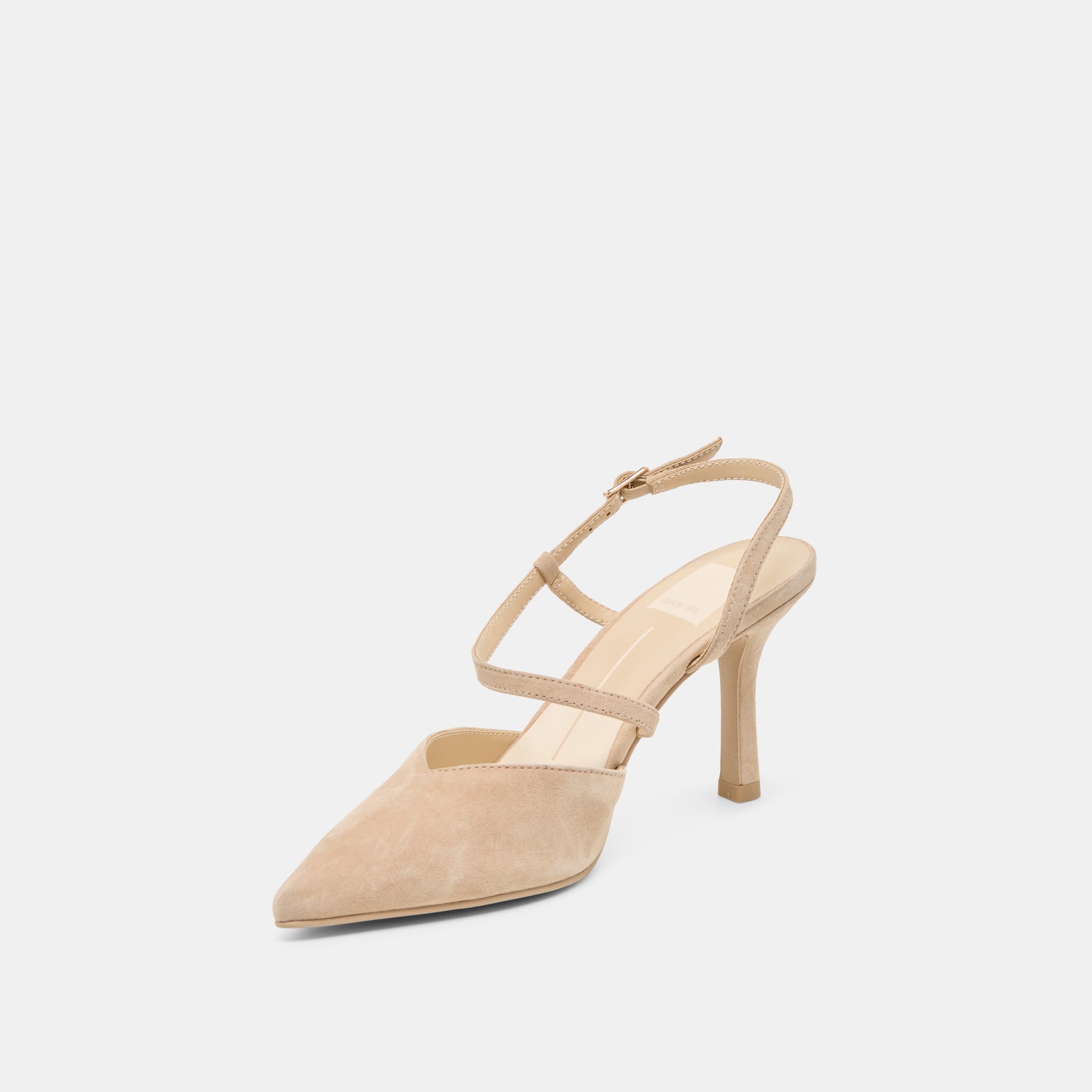 Dolce Vita SHOES | Kamra Camel Suede Heels