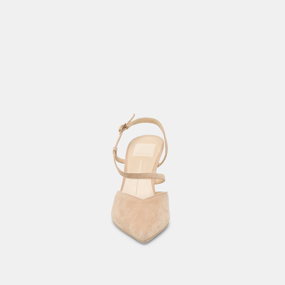 Dolce Vita SHOES | Kamra Camel Suede Heels
