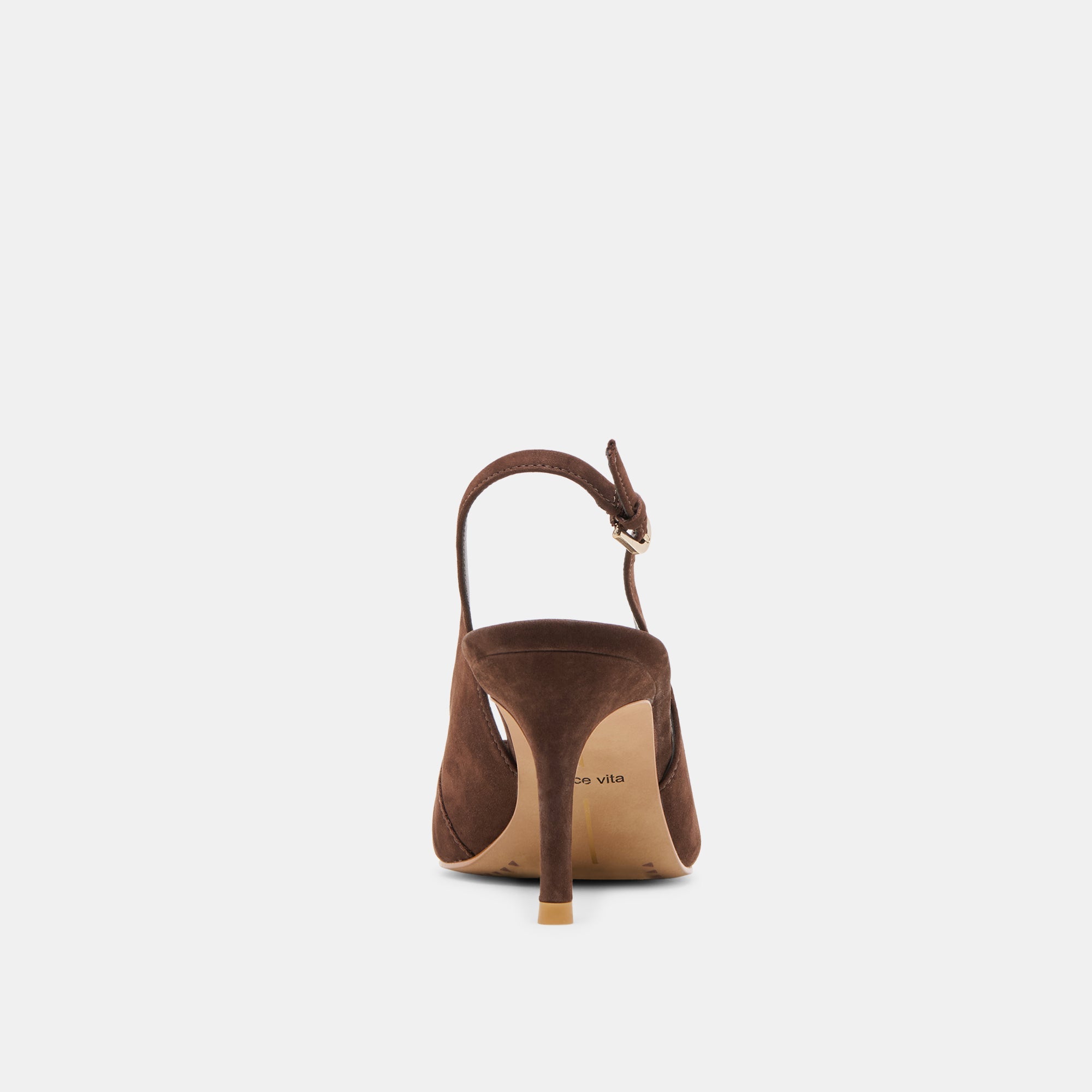 Dolce Vita SHOES | Elasi Dk Brown Nubuck Heels