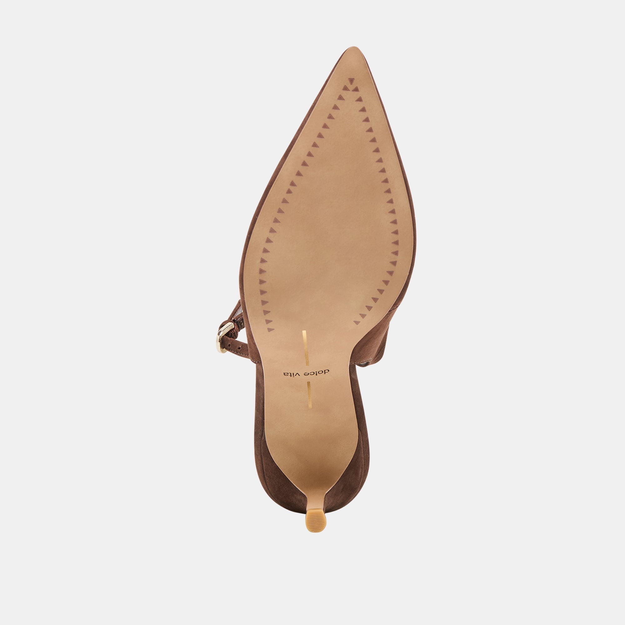 Dolce Vita SHOES | Elasi Dk Brown Nubuck Heels