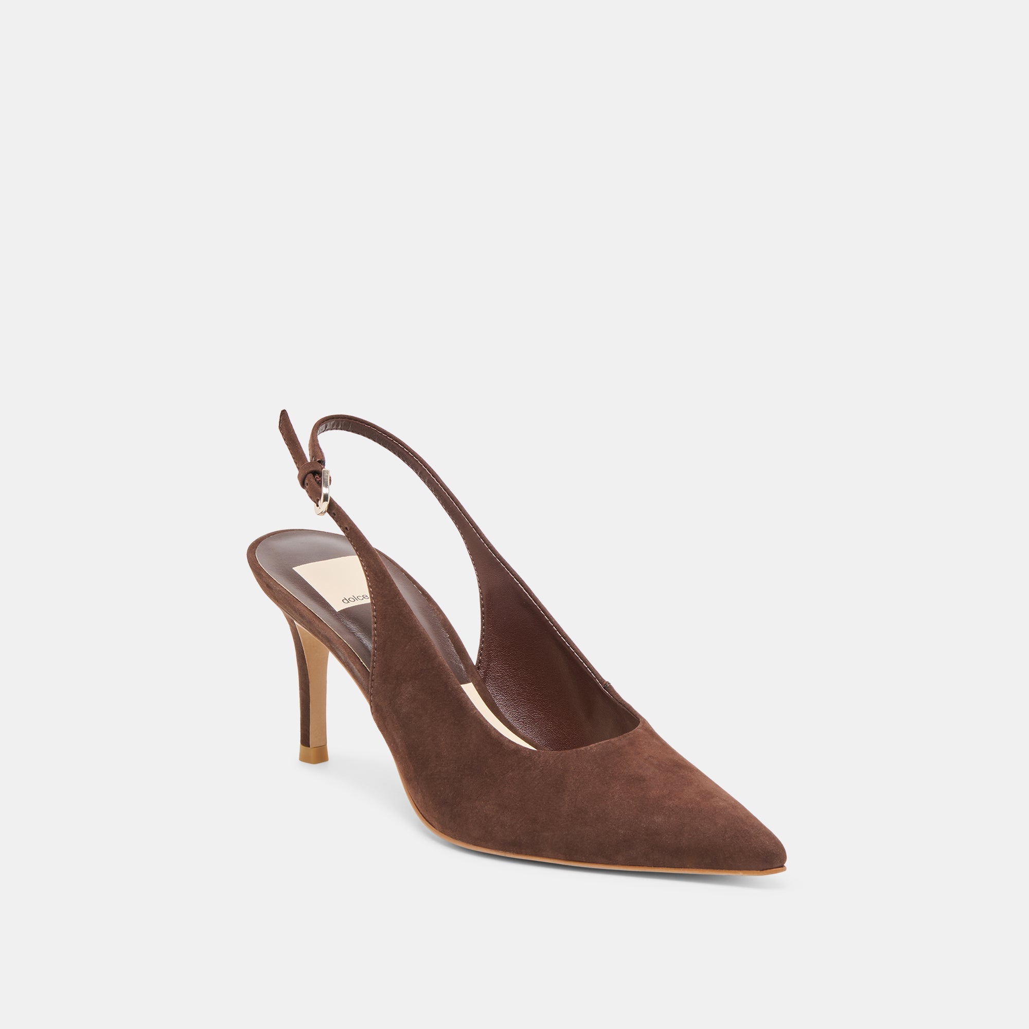 Dolce Vita SHOES | Elasi Dk Brown Nubuck Heels