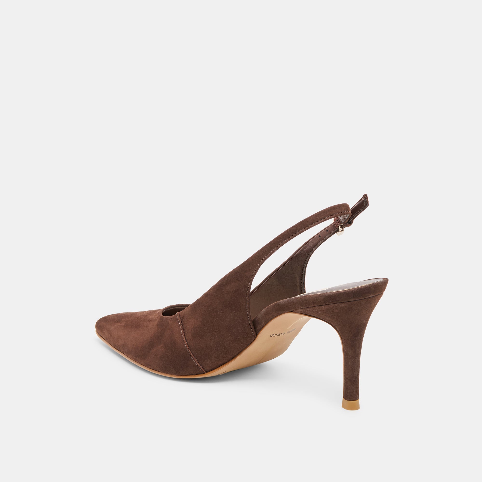 Dolce Vita SHOES | Elasi Dk Brown Nubuck Heels