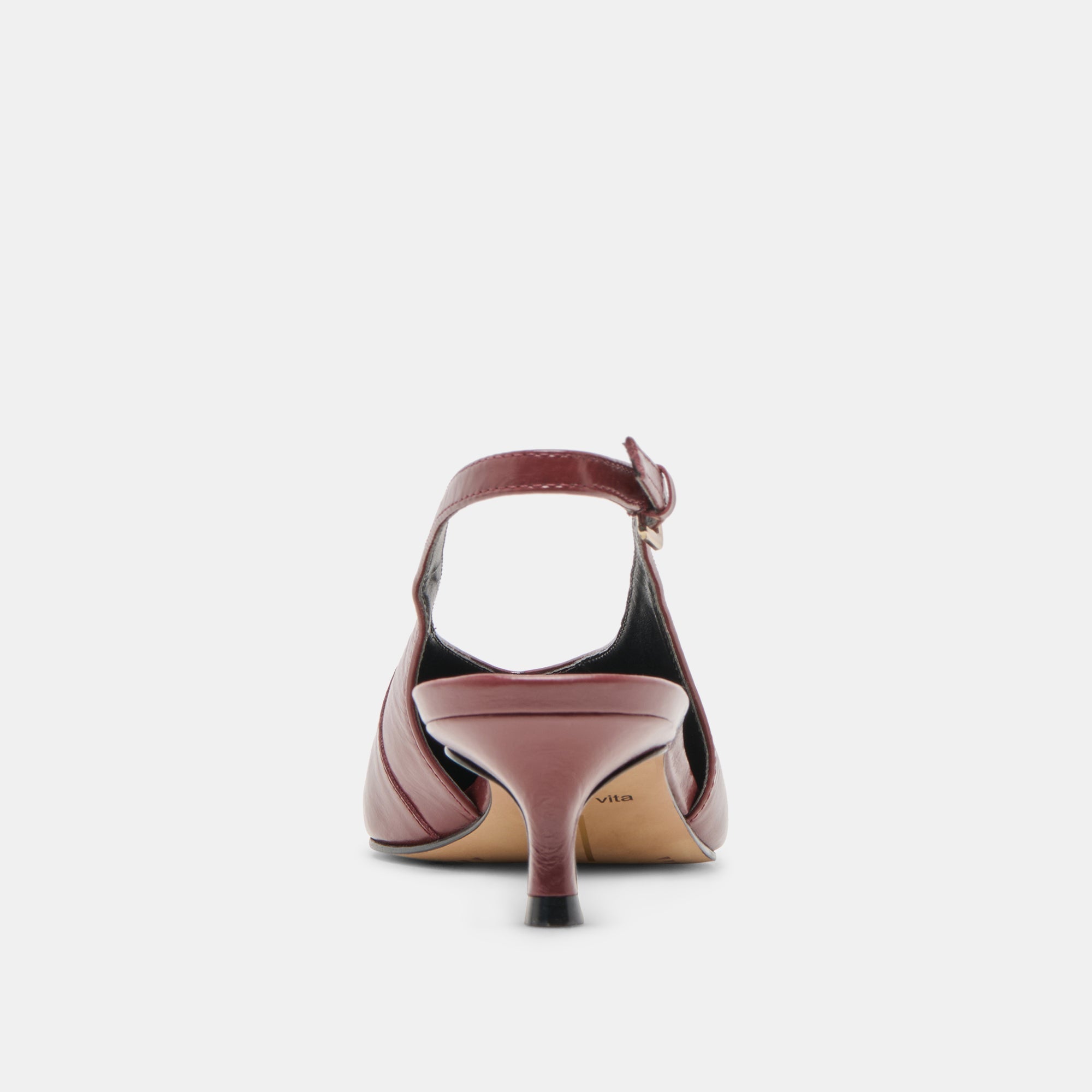 Dolce Vita SHOES | Alenna Oxblood Crinkle Heels