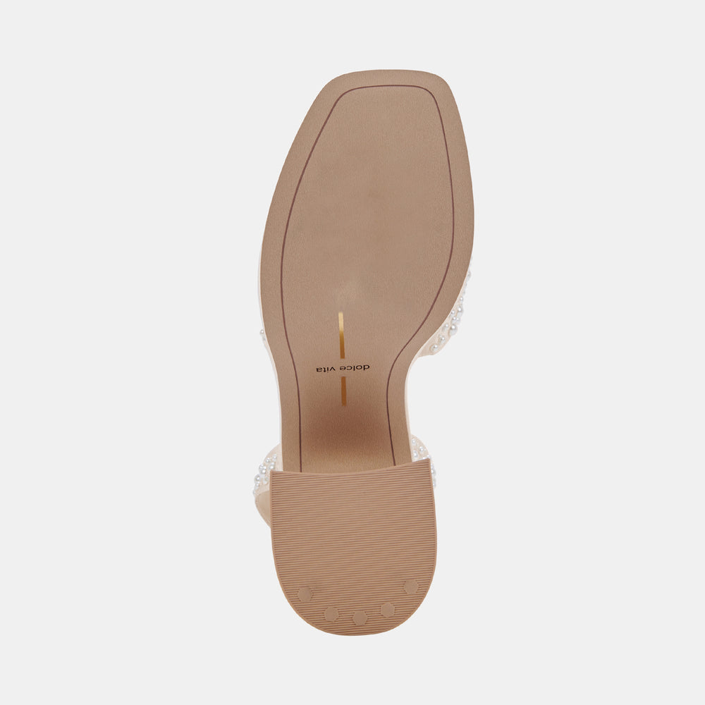 Dolce Vita SHOES | WESSI PEARL HEELS VANILLA PEARLS
 – Dolce Vita