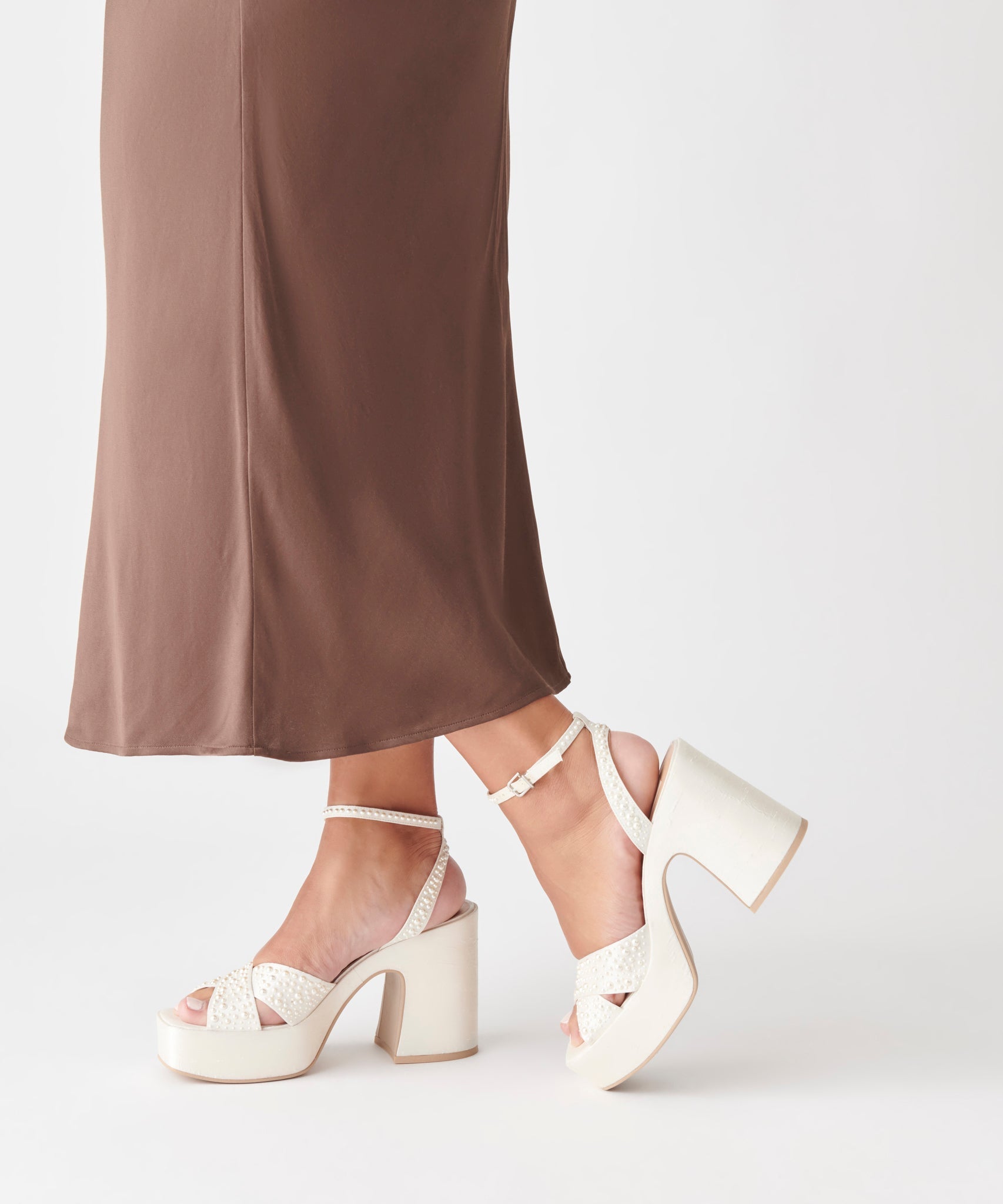 Dolce Vita SHOES | WESSI PEARL HEELS VANILLA PEARLS
 – Dolce Vita