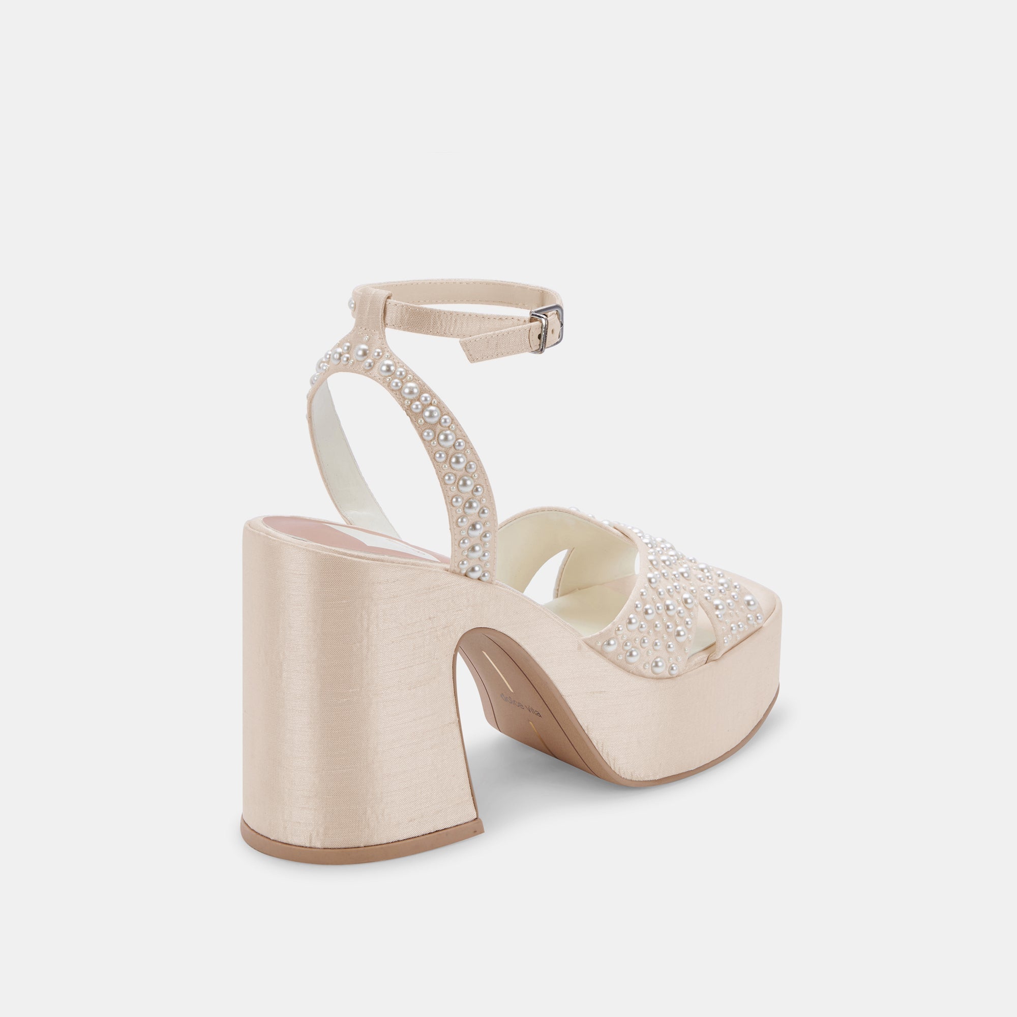Dolce Vita SHOES | WESSI PEARL HEELS VANILLA PEARLS
 – Dolce Vita