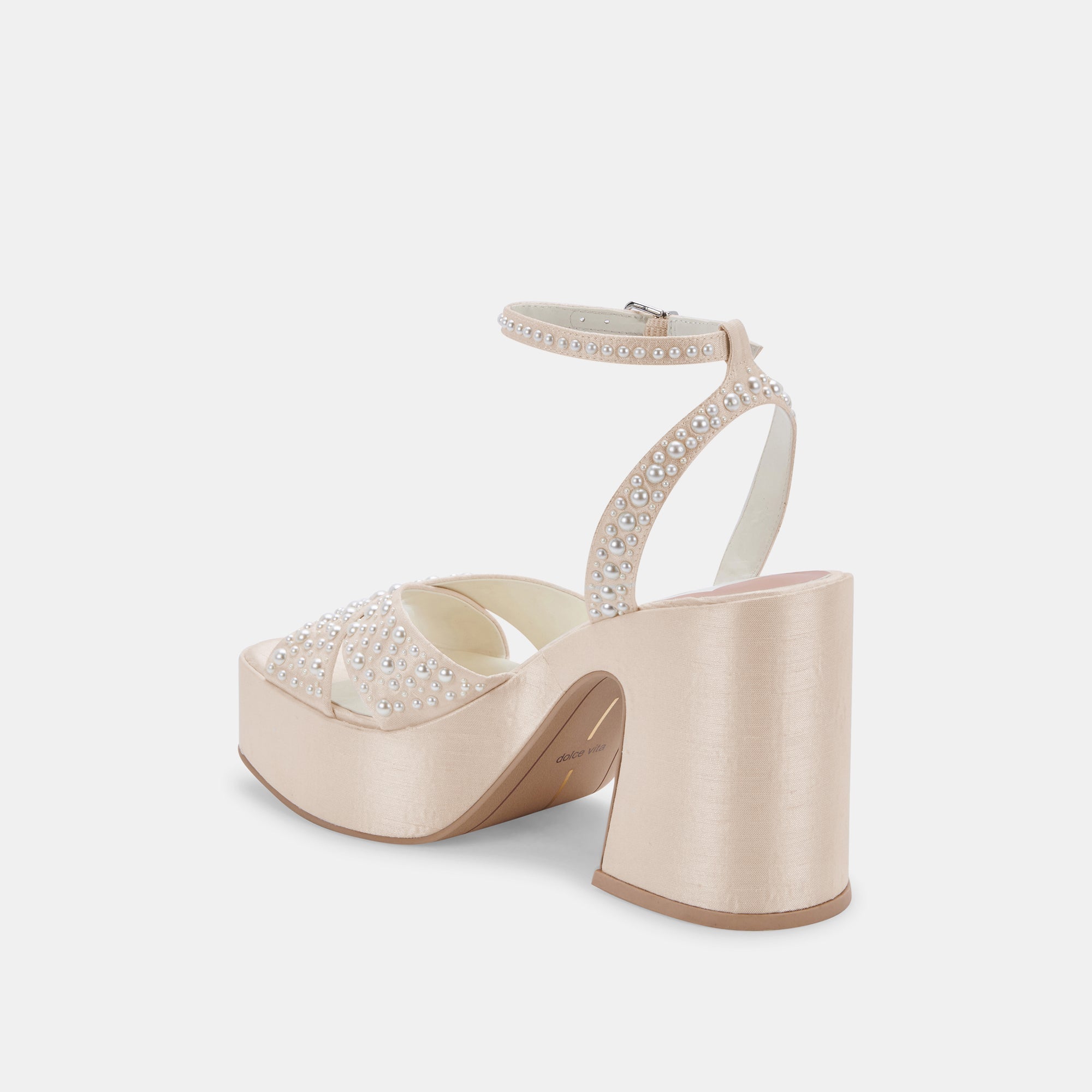 Dolce Vita SHOES | WESSI PEARL HEELS VANILLA PEARLS
 – Dolce Vita