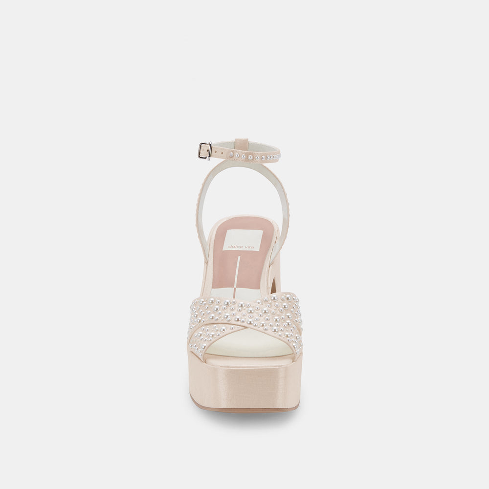 Dolce Vita SHOES | WESSI PEARL HEELS VANILLA PEARLS
 – Dolce Vita