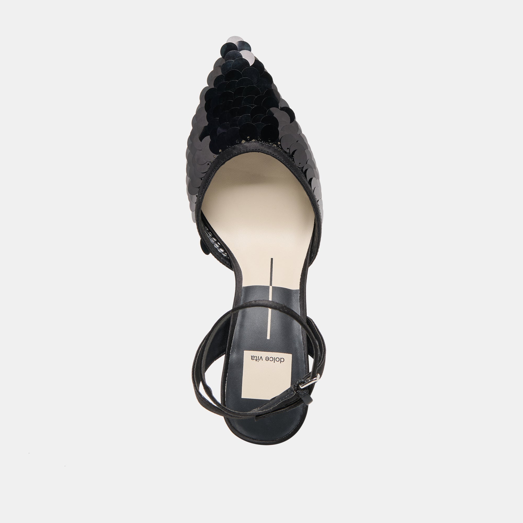 Dolce Vita SHOES | Elizza Confetti Onyx Woven Mesh Heels