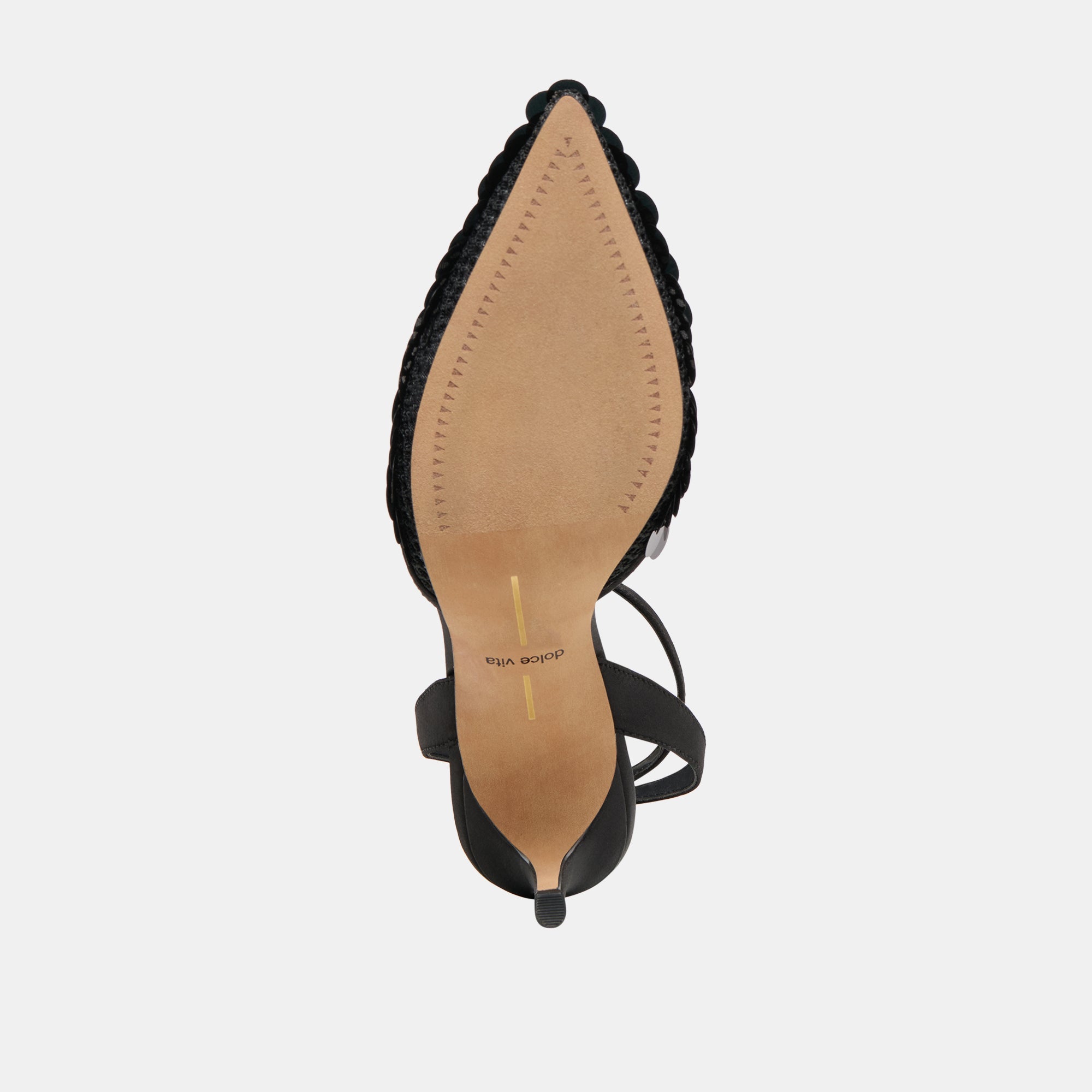 Dolce Vita SHOES | Elizza Confetti Onyx Woven Mesh Heels