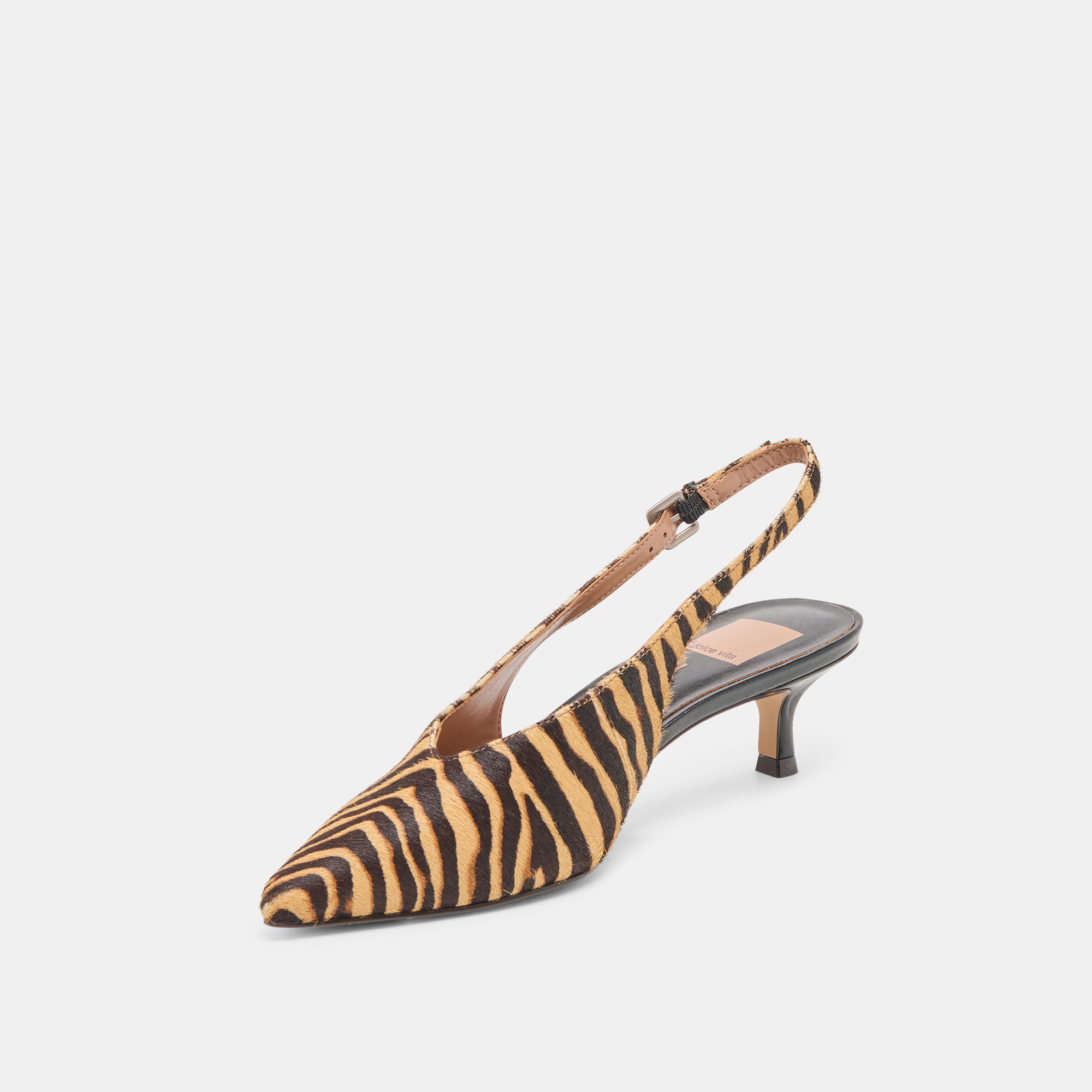 Dolce Vita SHOES | Alenna Tiger Calf Hair Heels