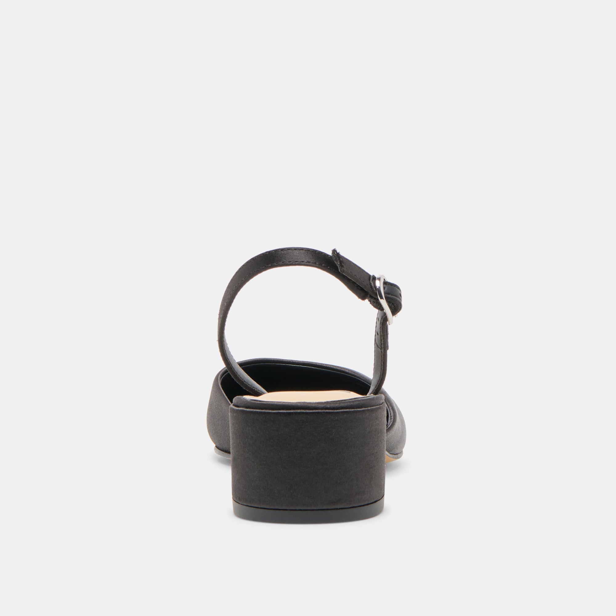 Dolce Vita SHOES | Carel Onyx Satin Heels