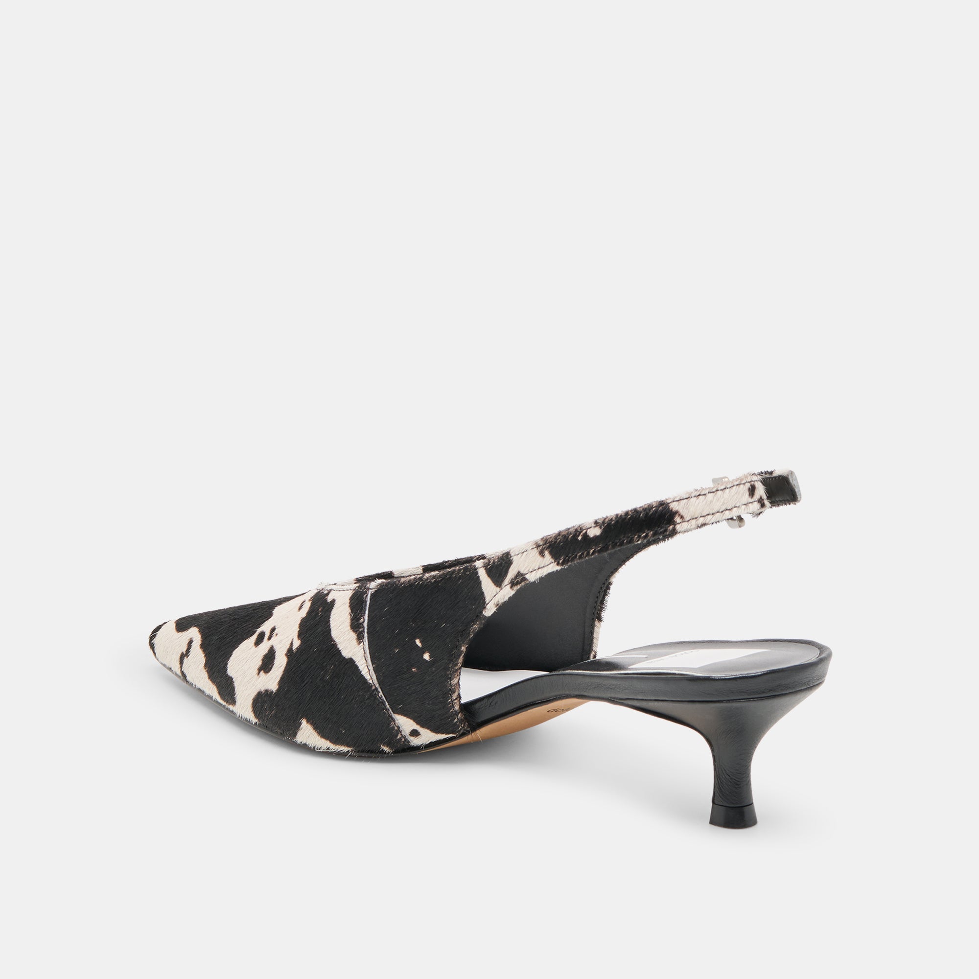 Dolce Vita SHOES | Alenna Black White Taurus Calf Hair Heels