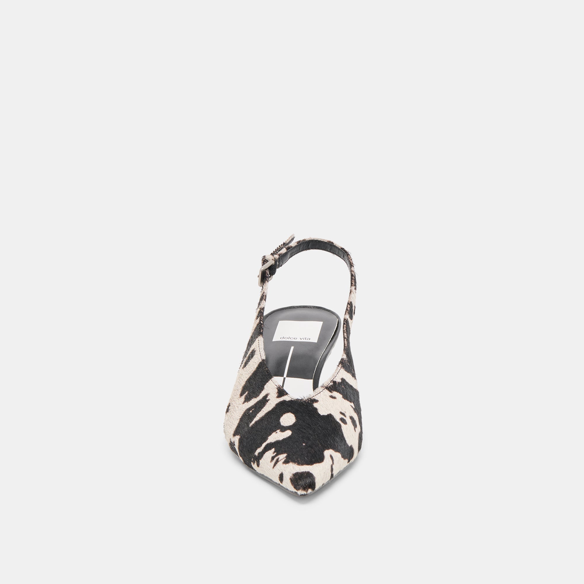 Dolce Vita SHOES | Alenna Black White Taurus Calf Hair Heels