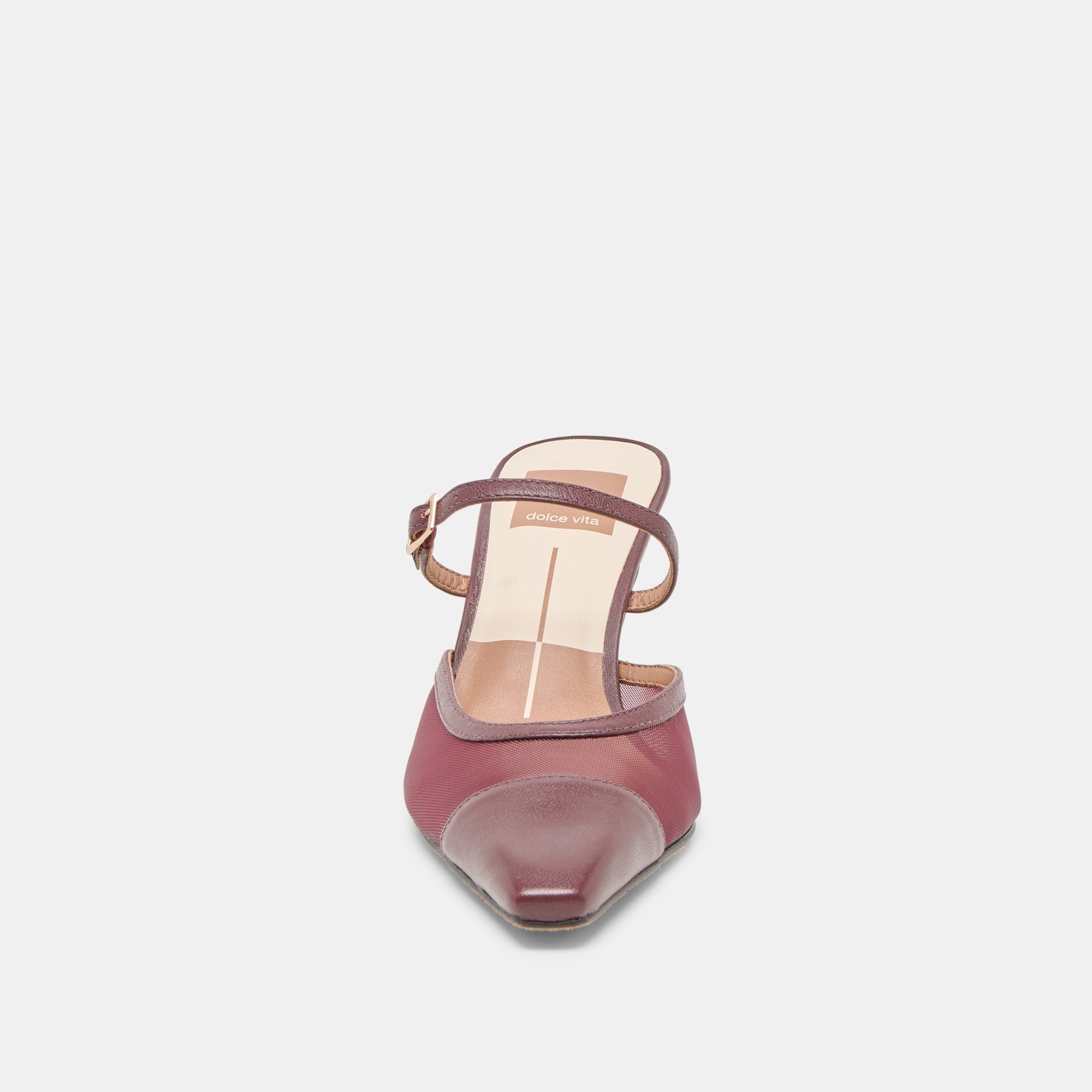 Dolce Vita SHOES | Loyd Burgundy Mesh Heels