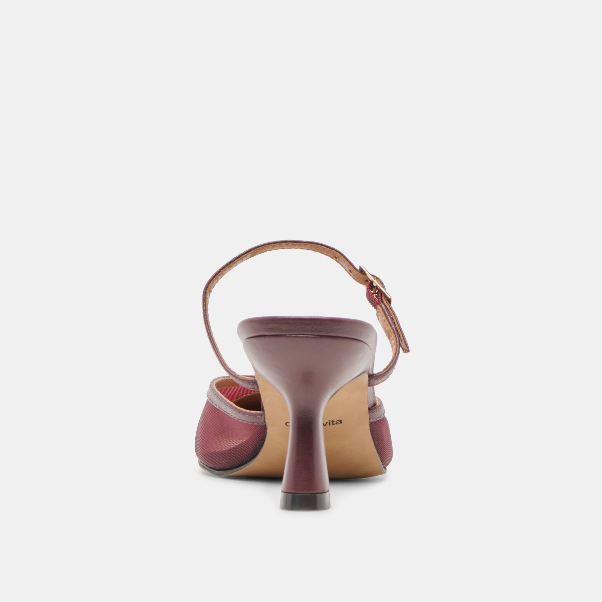 Dolce Vita SHOES | Loyd Burgundy Mesh Heels
