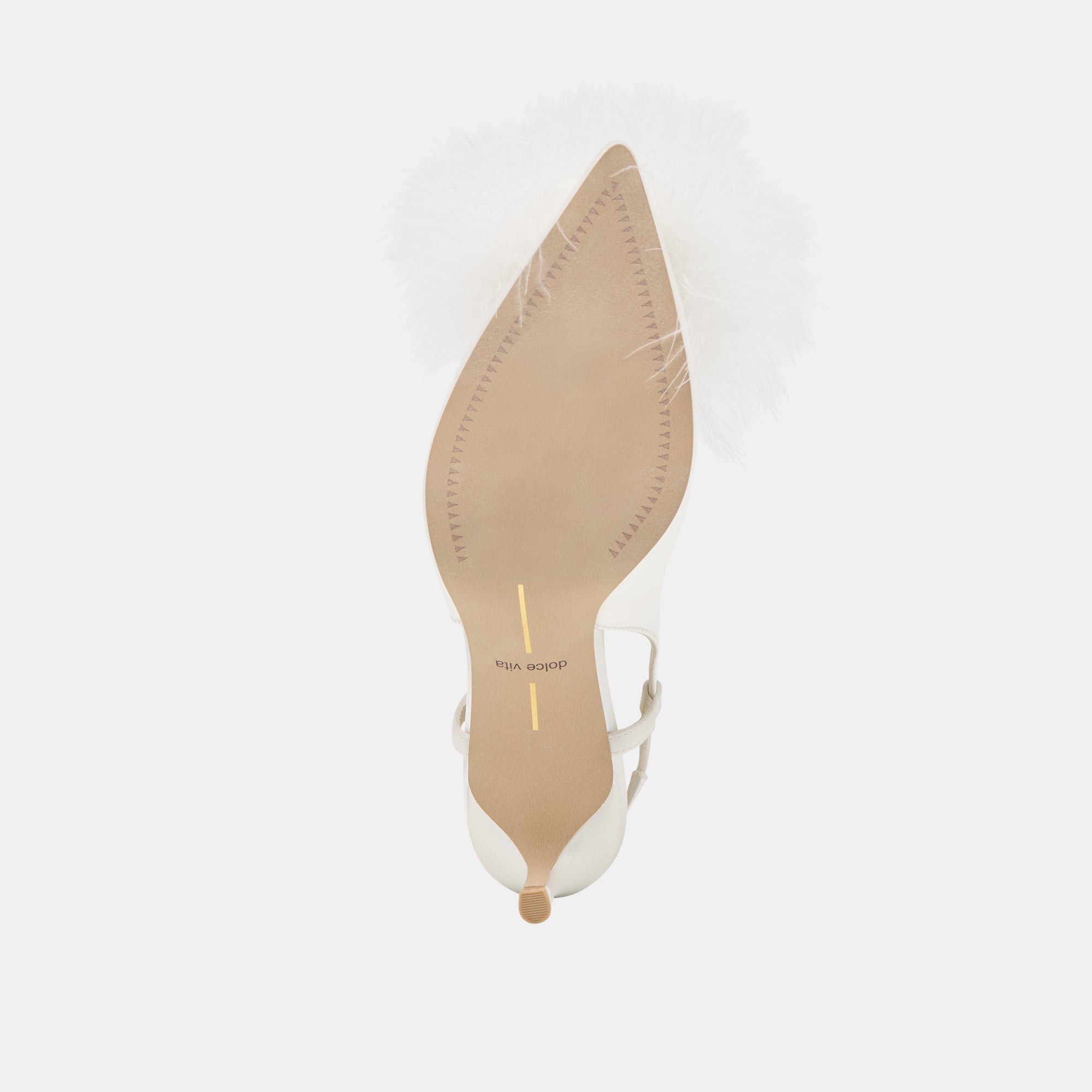 Dolce Vita SHOES | Kamy True White Satin Heels