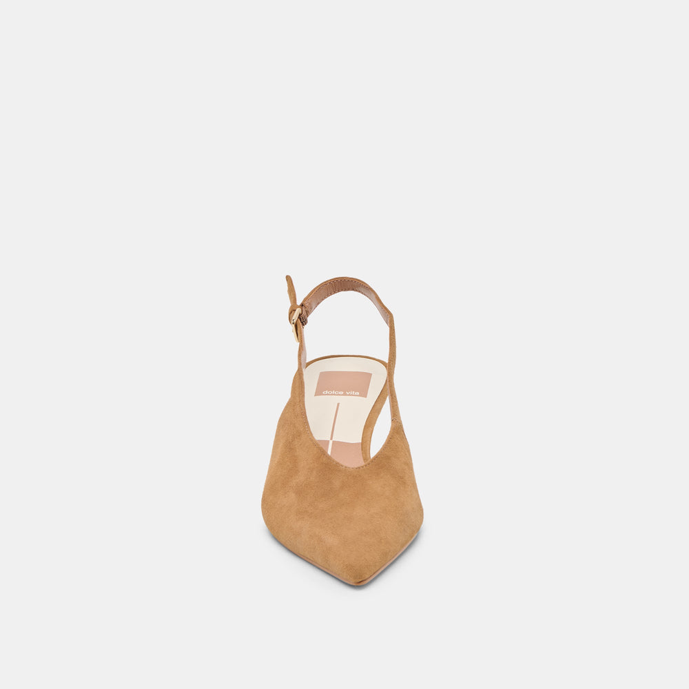 Dolce Vita SHOES | Alenna Lt Brown Suede Heels