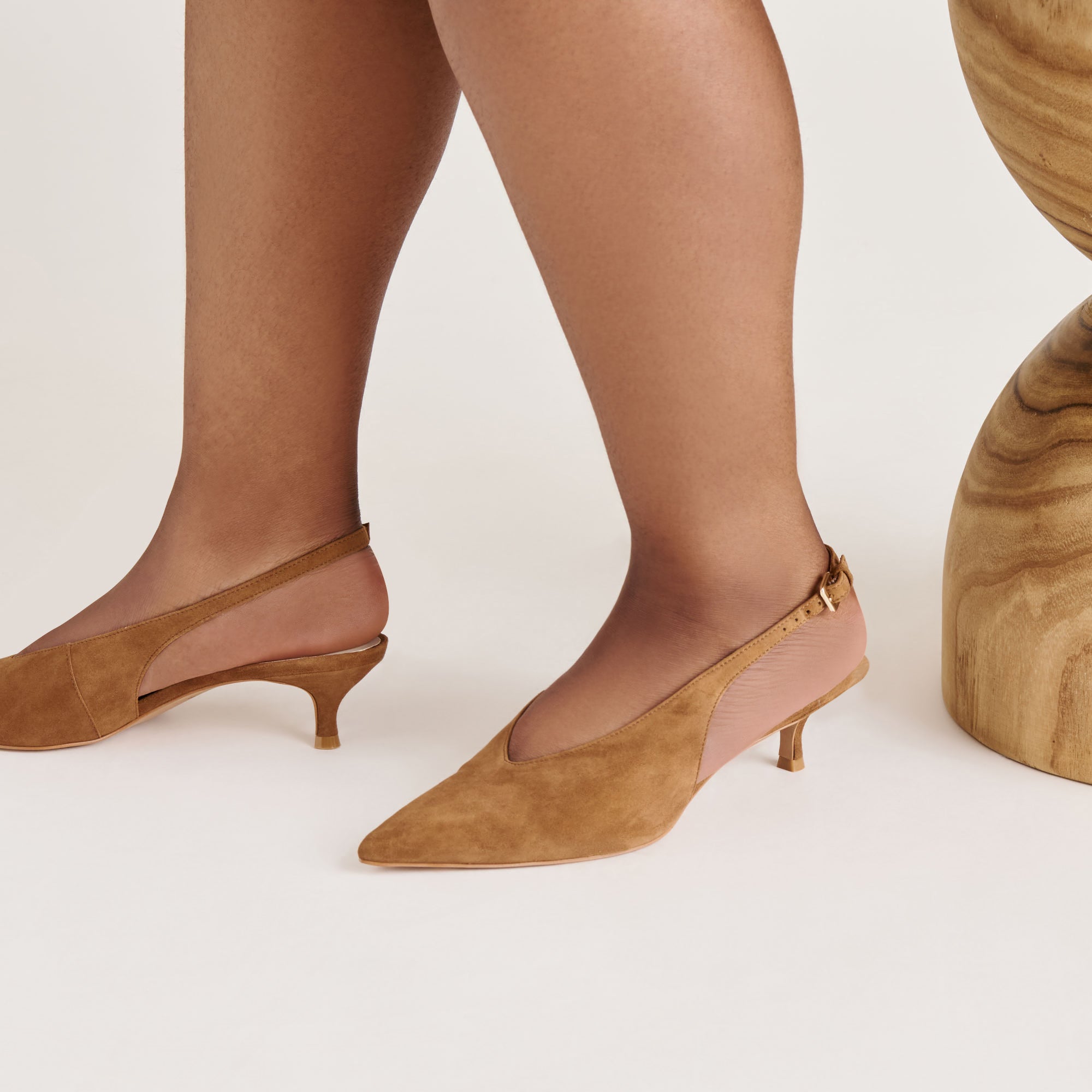 Dolce Vita SHOES | Alenna Lt Brown Suede Heels