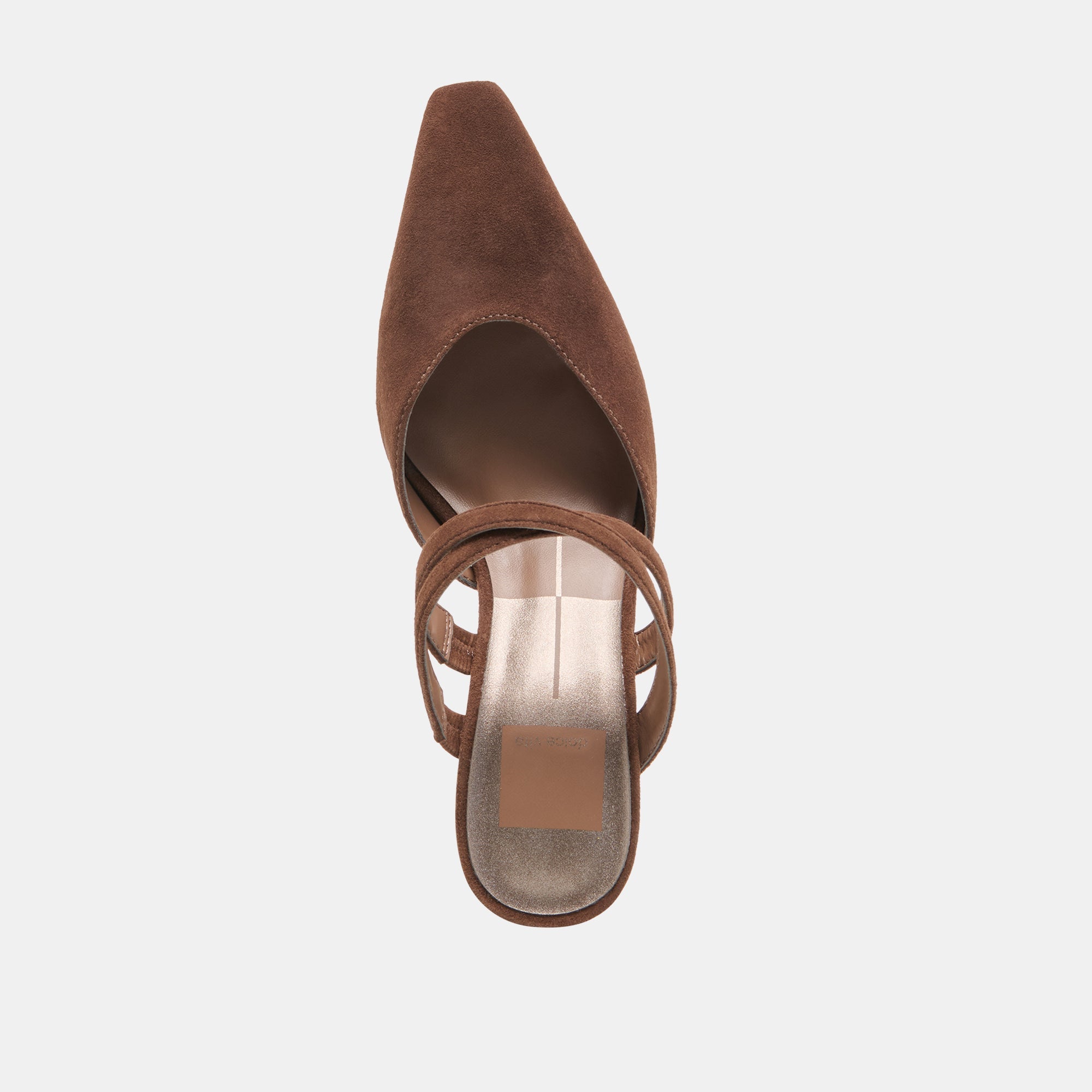 Dolce Vita SHOES | Linore Dk Brown Suede Heels