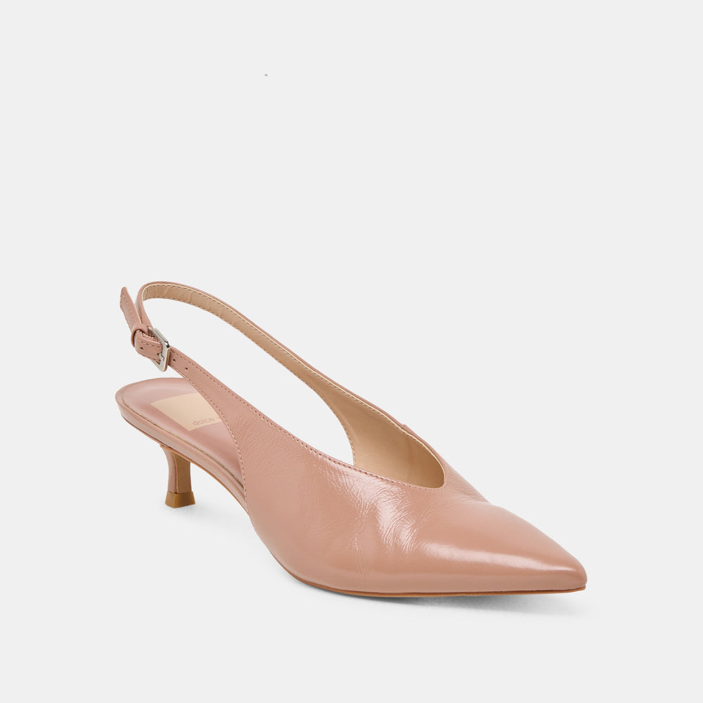 Dolce Vita SHOES | ALENNA HEELS WHISKEY CRINKLE PATENT
 – Dolce Vita