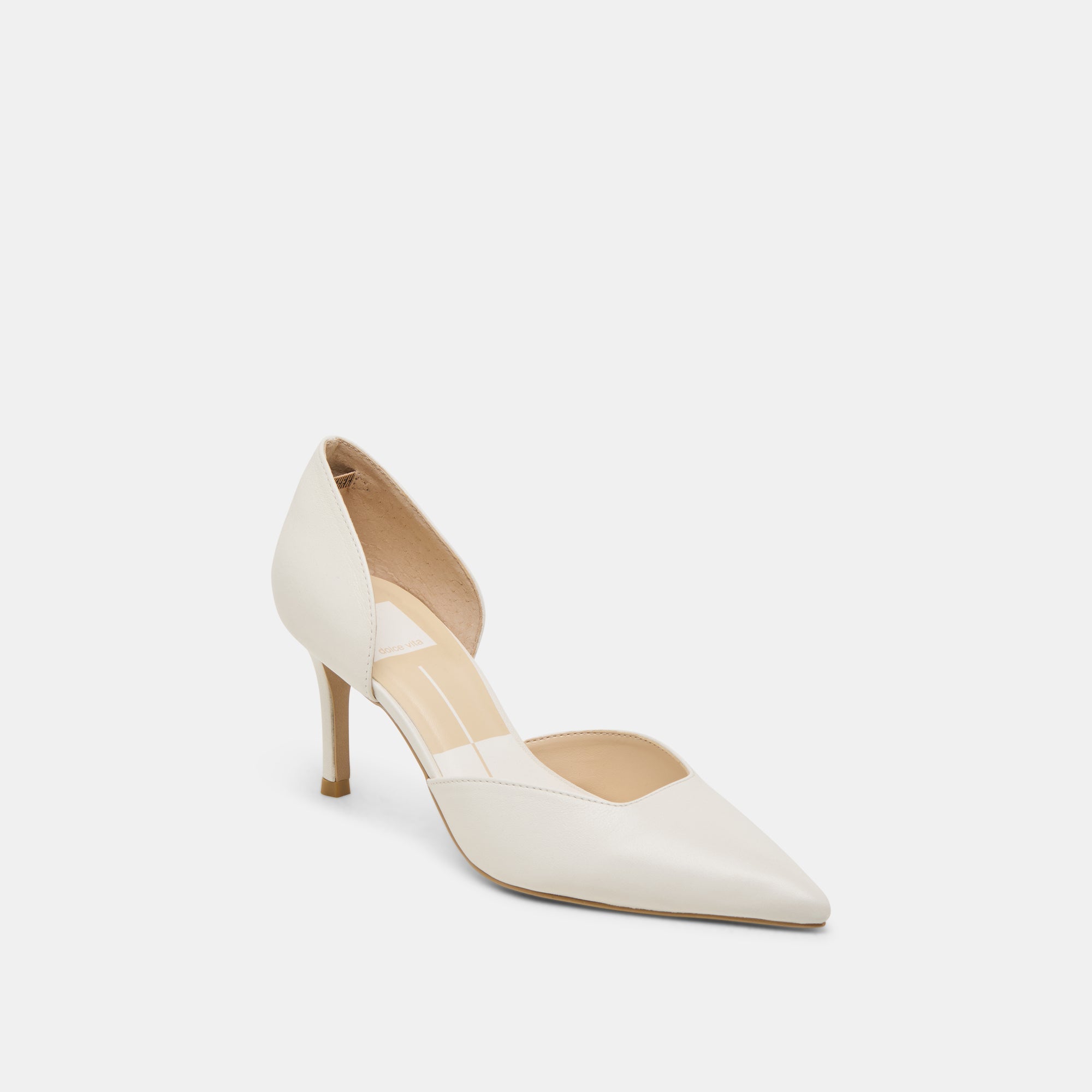Dolce Vita SHOES | ELOY HEELS WHITE LEATHER
 – Dolce Vita